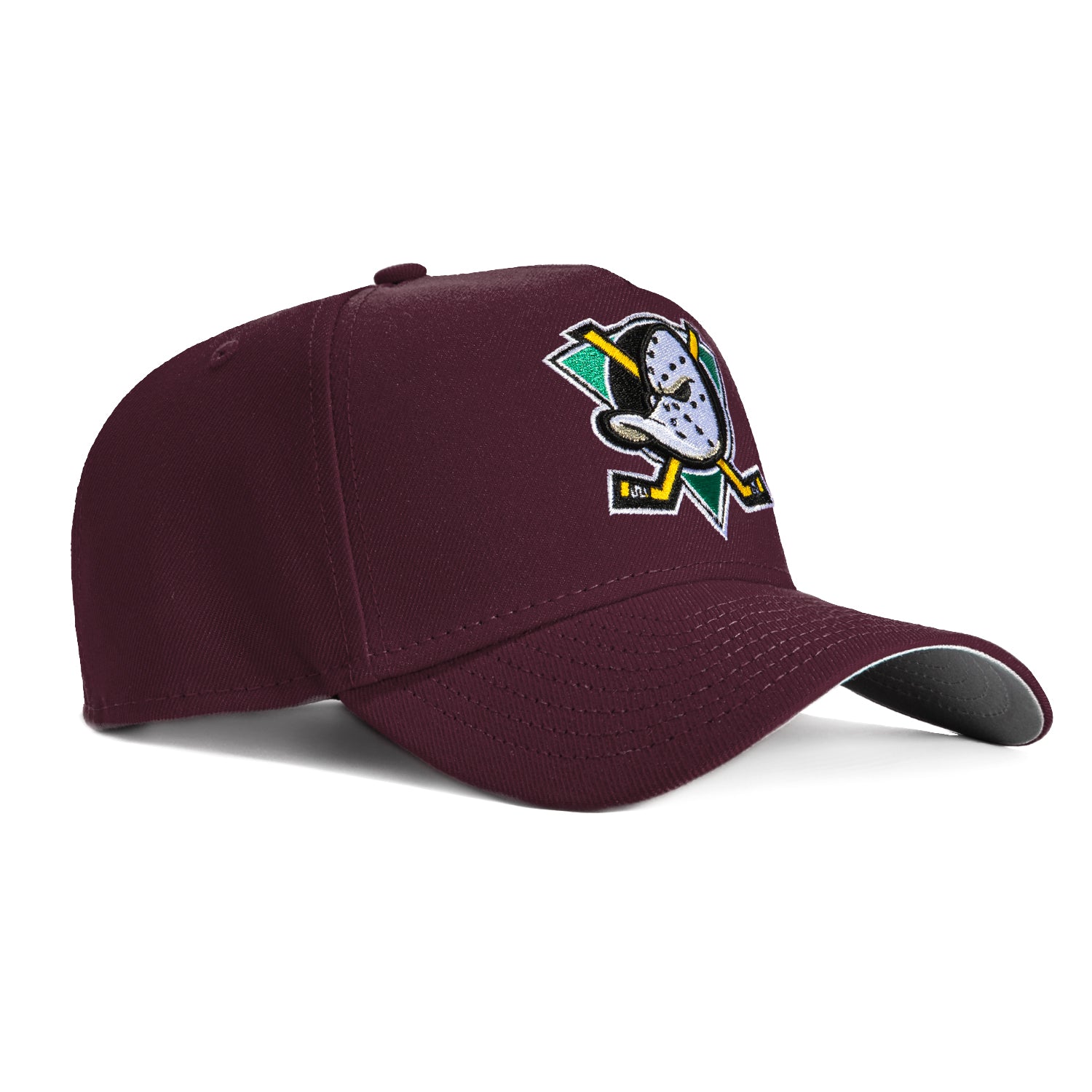 New Era 9Forty A-Frame Anaheim Ducks Hat - Maroon