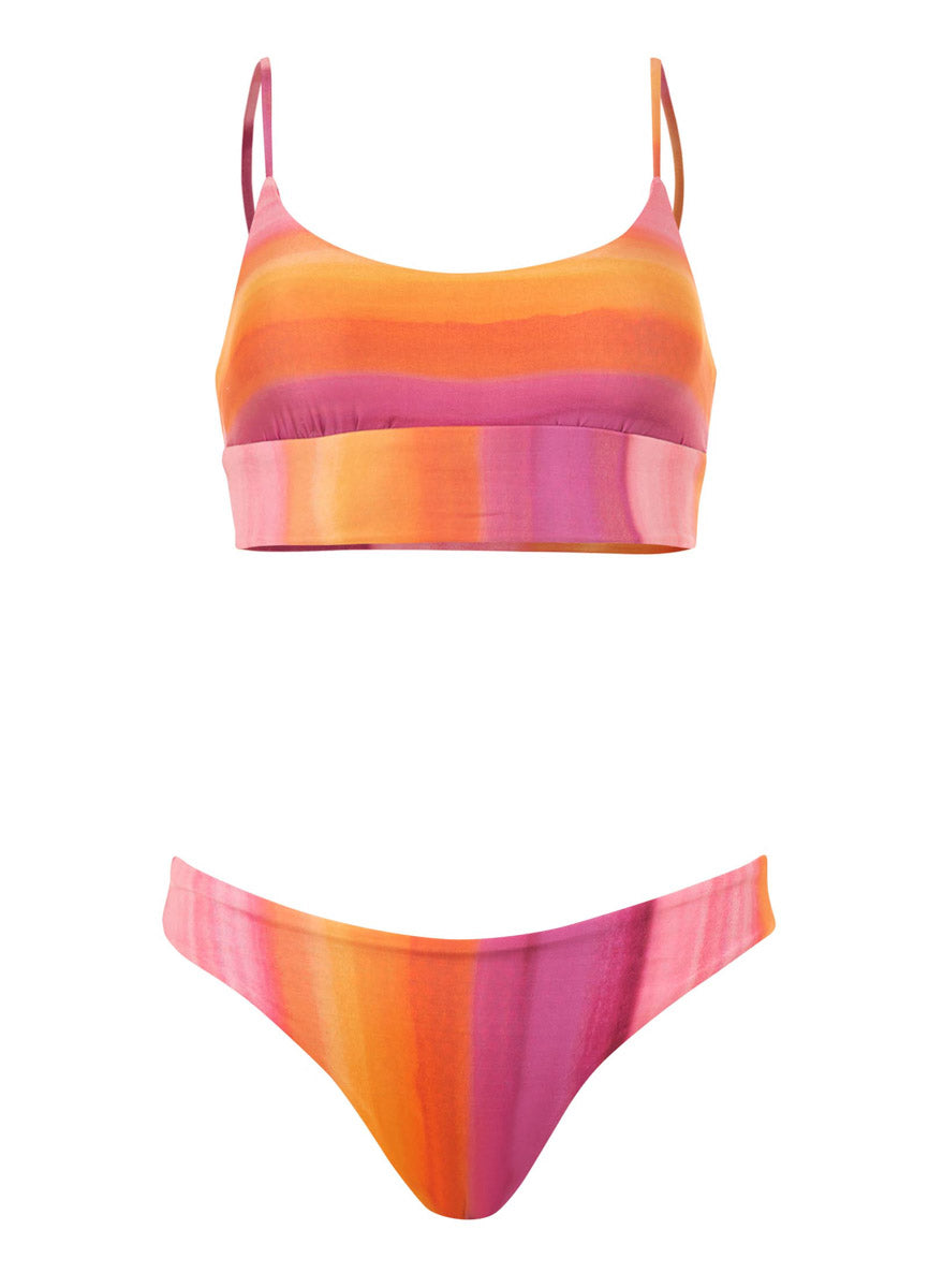 Maaji Sunrise Dye Dinna Sporty Bralette Bikini Top