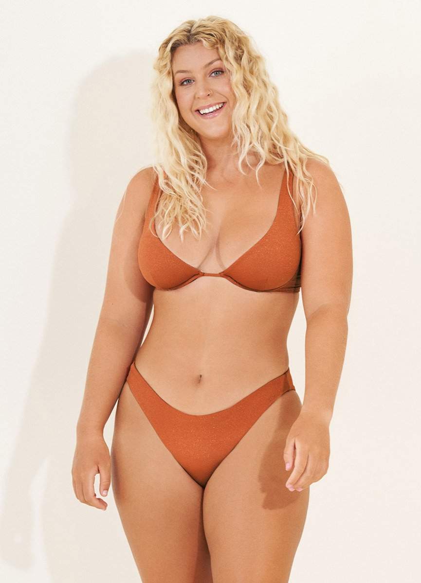 Maaji Sunset Orange Salsa Underwire Bikini Top