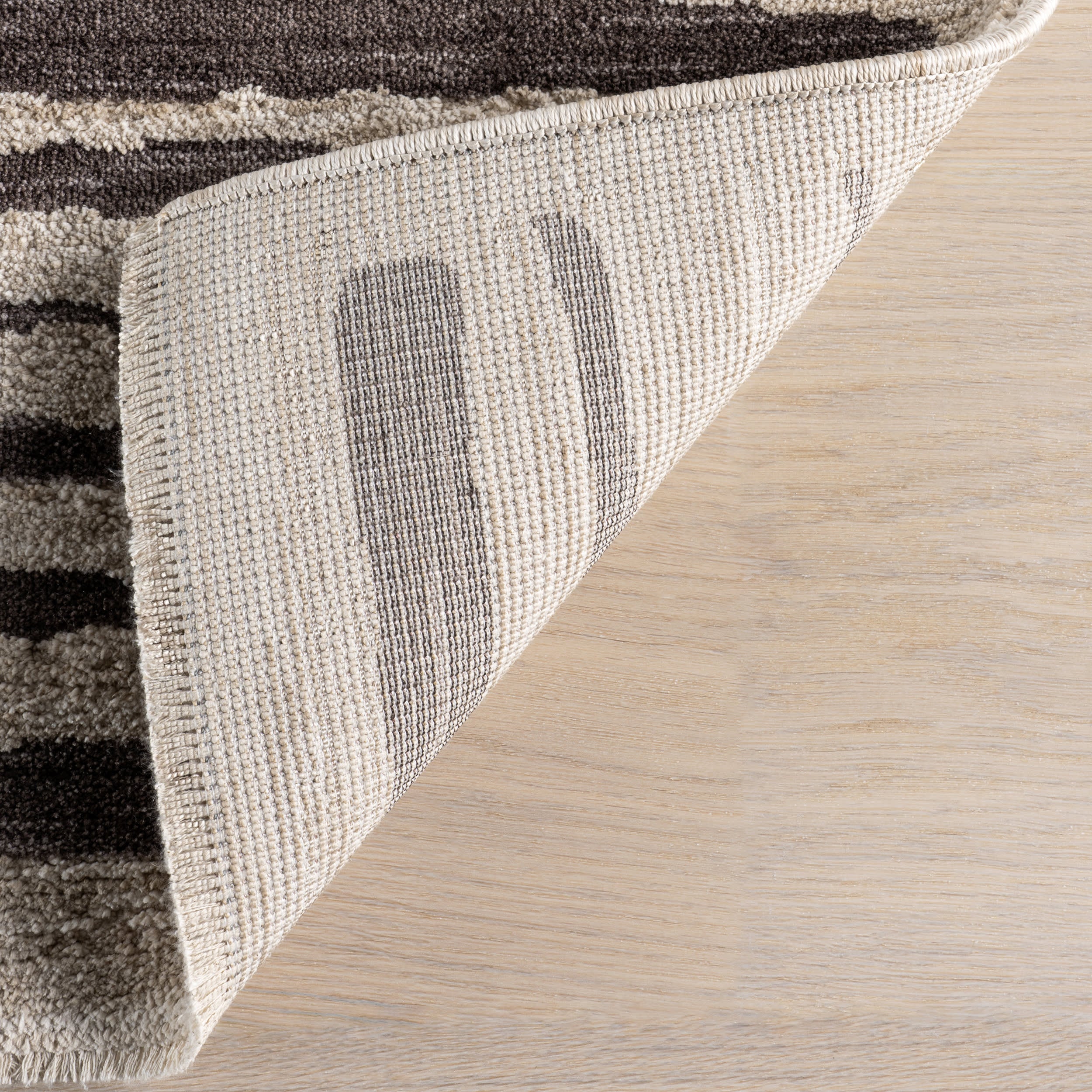 Banke Striped Rug | Beige