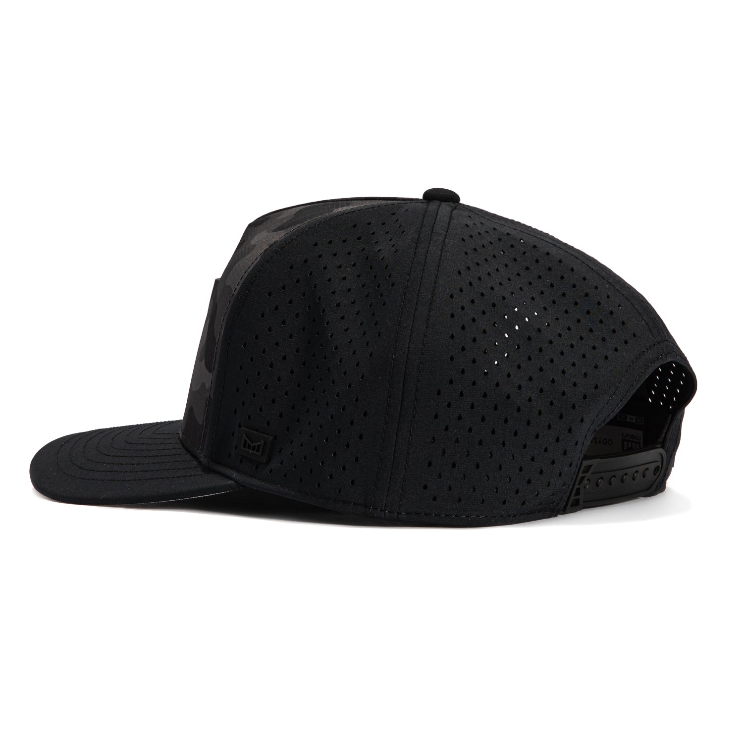 Melin Odyssey Stacked Hydro Snapback Hat - Black, Camo