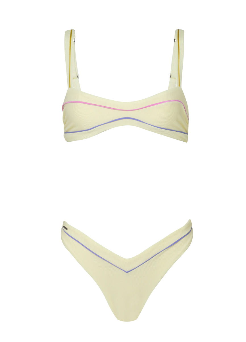 Maaji Panacota Headhunter Sporty Bralette Bikini Top