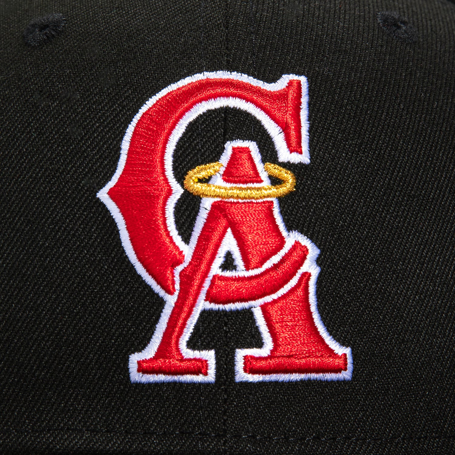 New Era 59Fifty Los Angeles Angels 35th Anniversary Patch Hat - Black, Brown