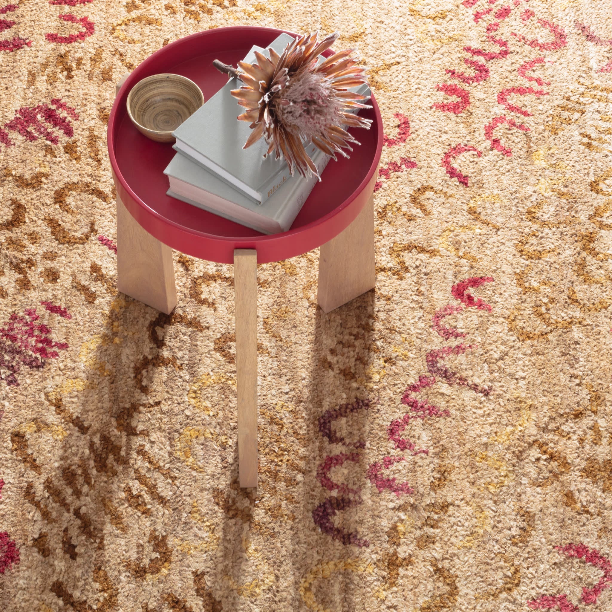 Horseshoe Spice Hand Knotted Jute Rug