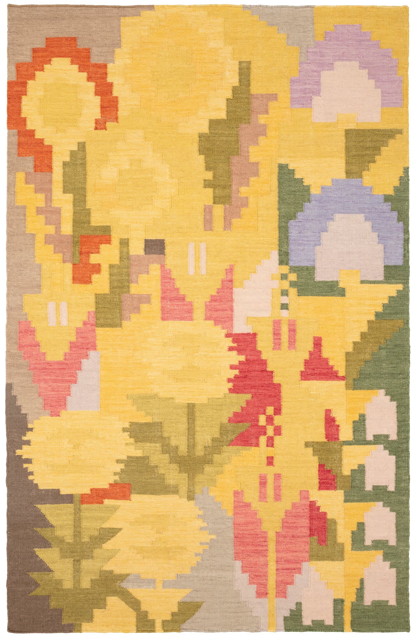 Eternal Spring Handwoven Wool Rug