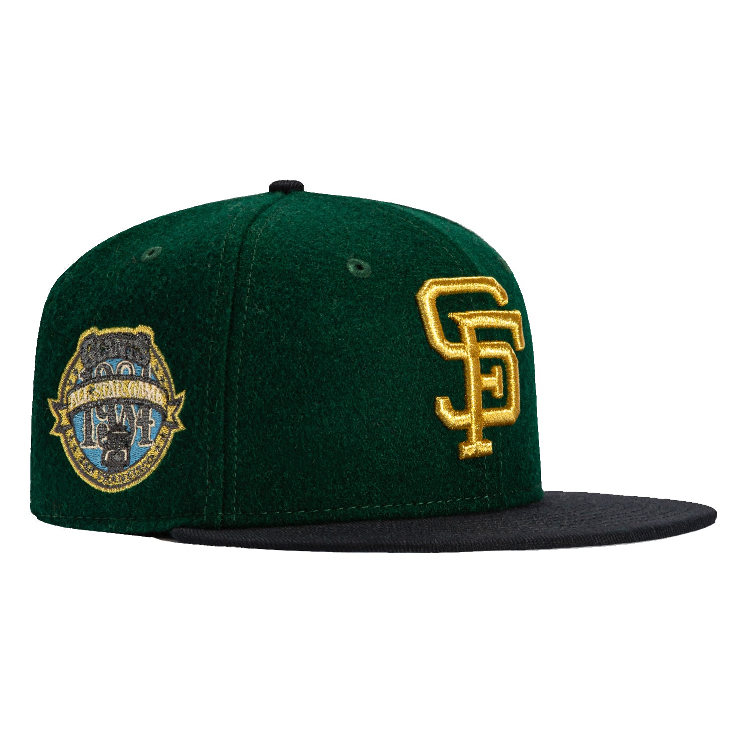 New Era 59Fifty Melton San Francisco Giants 1984 All Star Game Patch Hat - Green, Navy