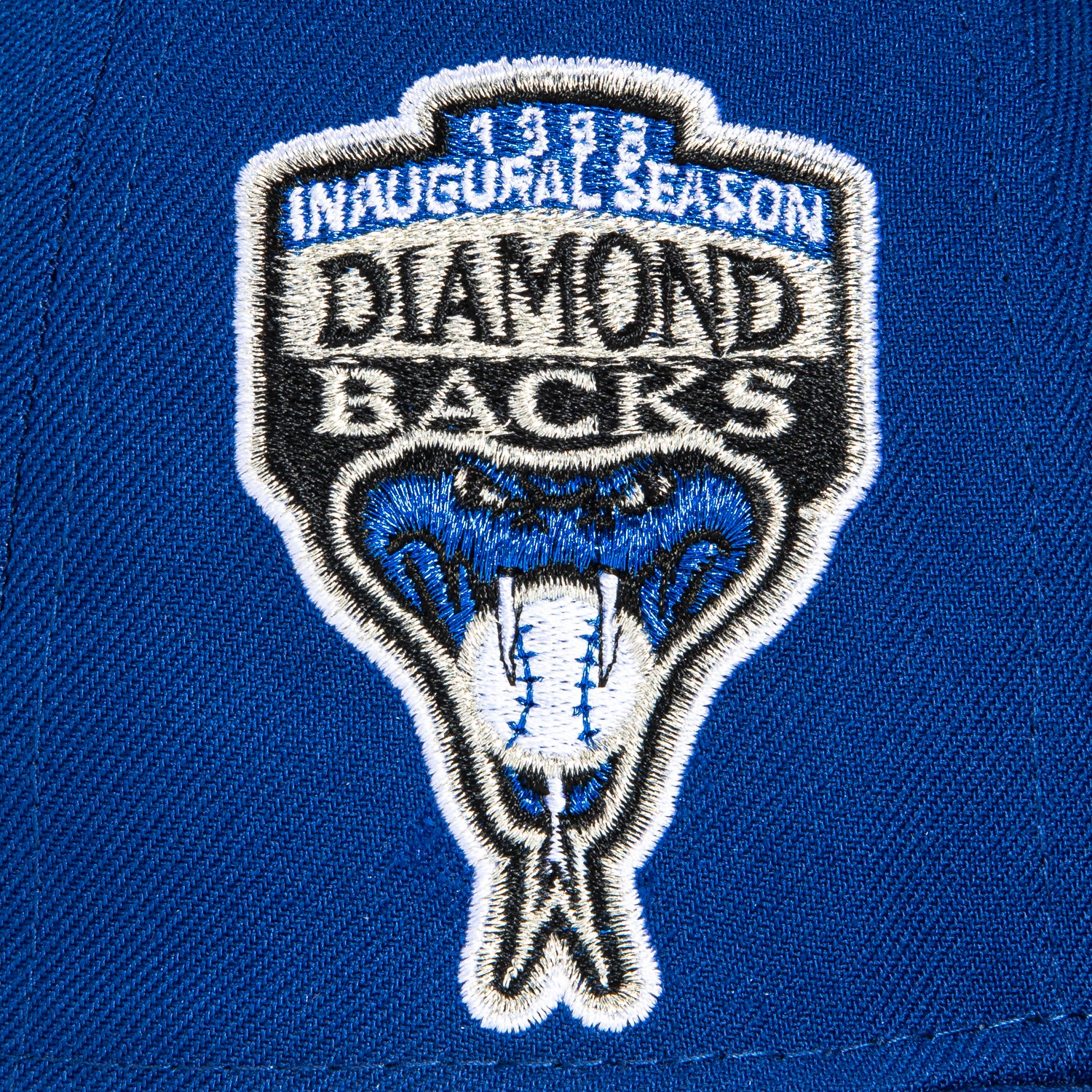 New Era 59Fifty Arizona Diamondbacks Inaugural Patch A Hat - Royal, Black, White