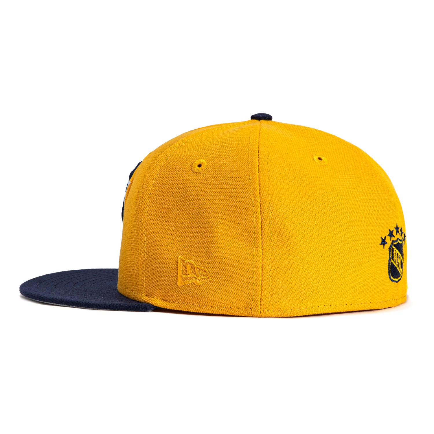 New Era 59Fifty Nashville Predators Hat - Gold, Light Navy