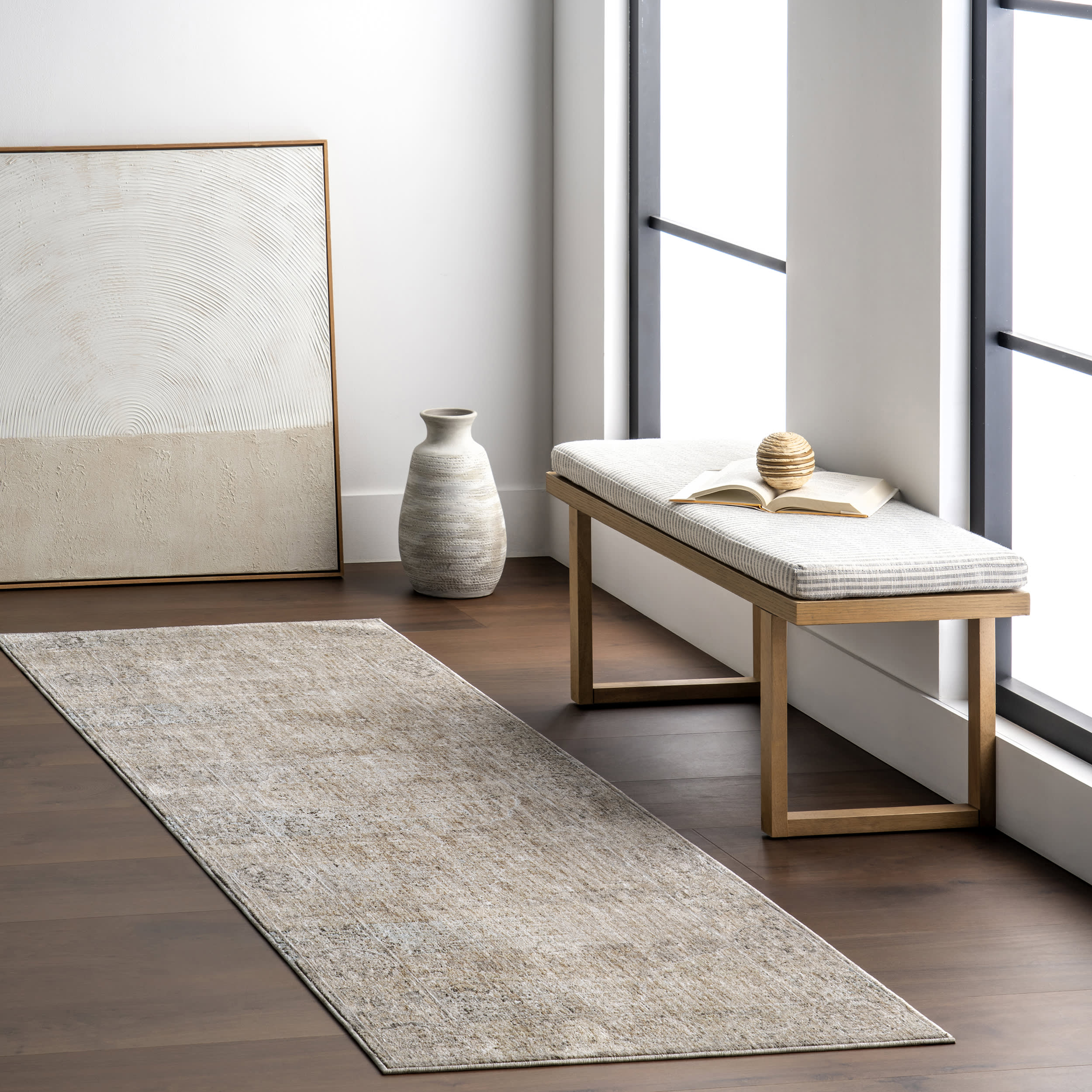 Katelyn Vintage Rug | Light Beige