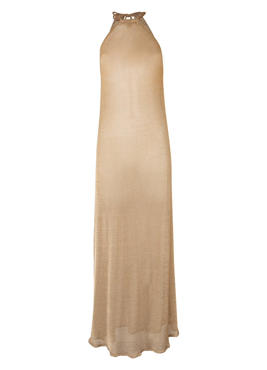 Maaji Golden Flake Marianne Long Dress