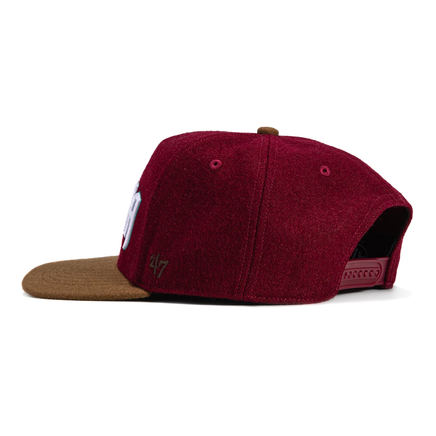 47 Brand Hitch Arizona Diamondbacks Adjustable Snapback Hat - Cardinal, Brown