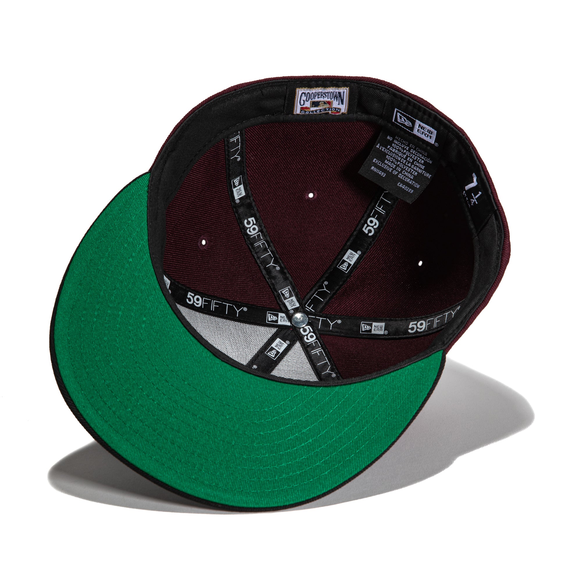 New Era 59Fifty Seattle Mariners 30th Anniversary Patch Hat - Maroon, Black