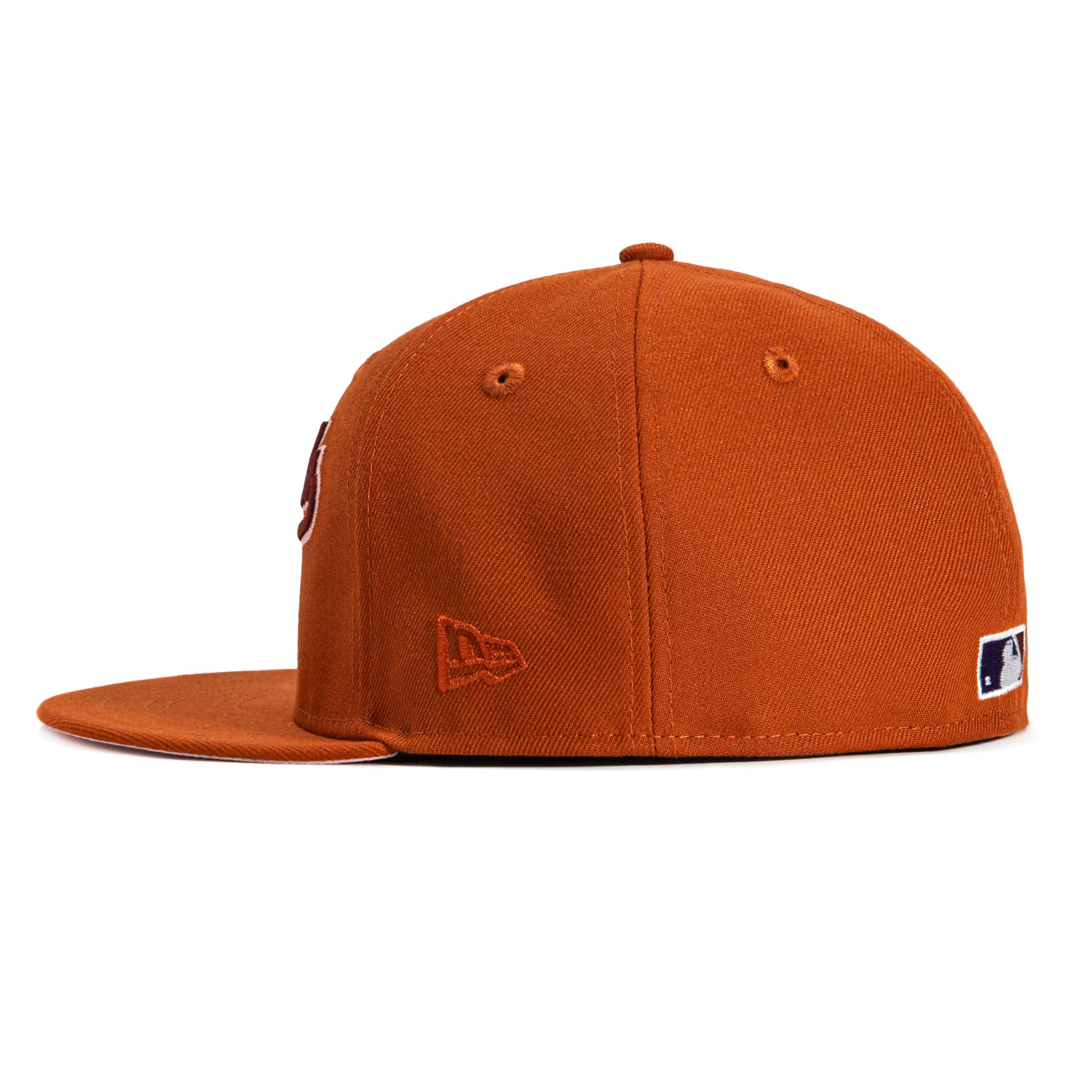 New Era 59Fifty Arizona Diamondbacks 25th Anniversary Patch Script Hat - Burnt Orange, Red