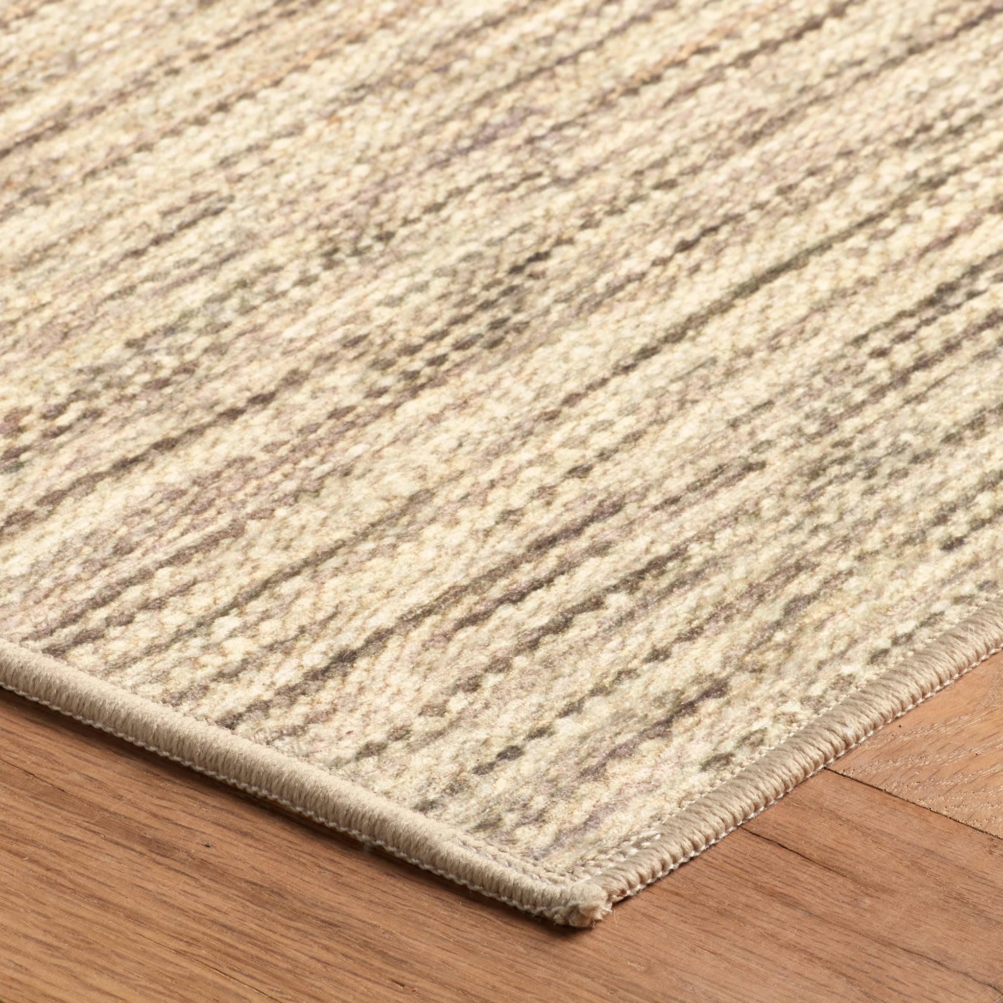 Clay Natural Machine Washable Rug