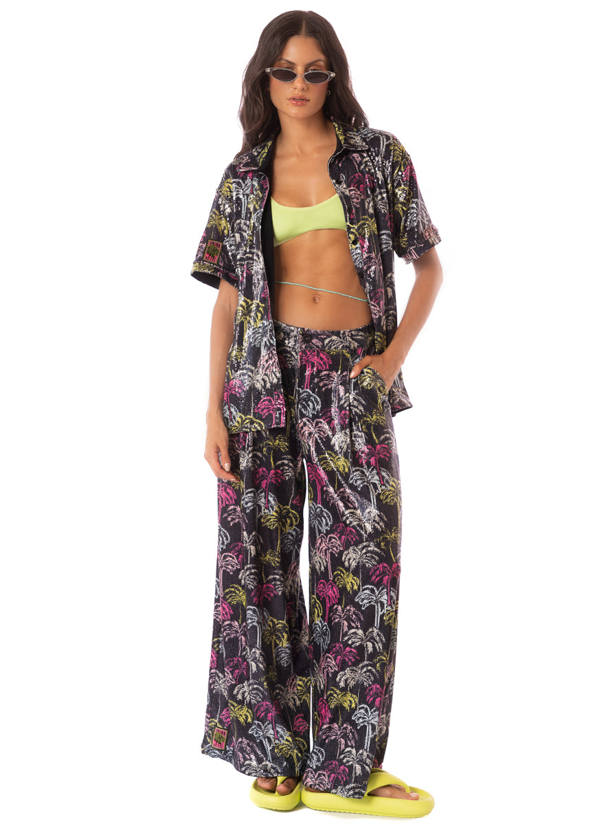 Maaji Neon Palmery Salome Long Shirt