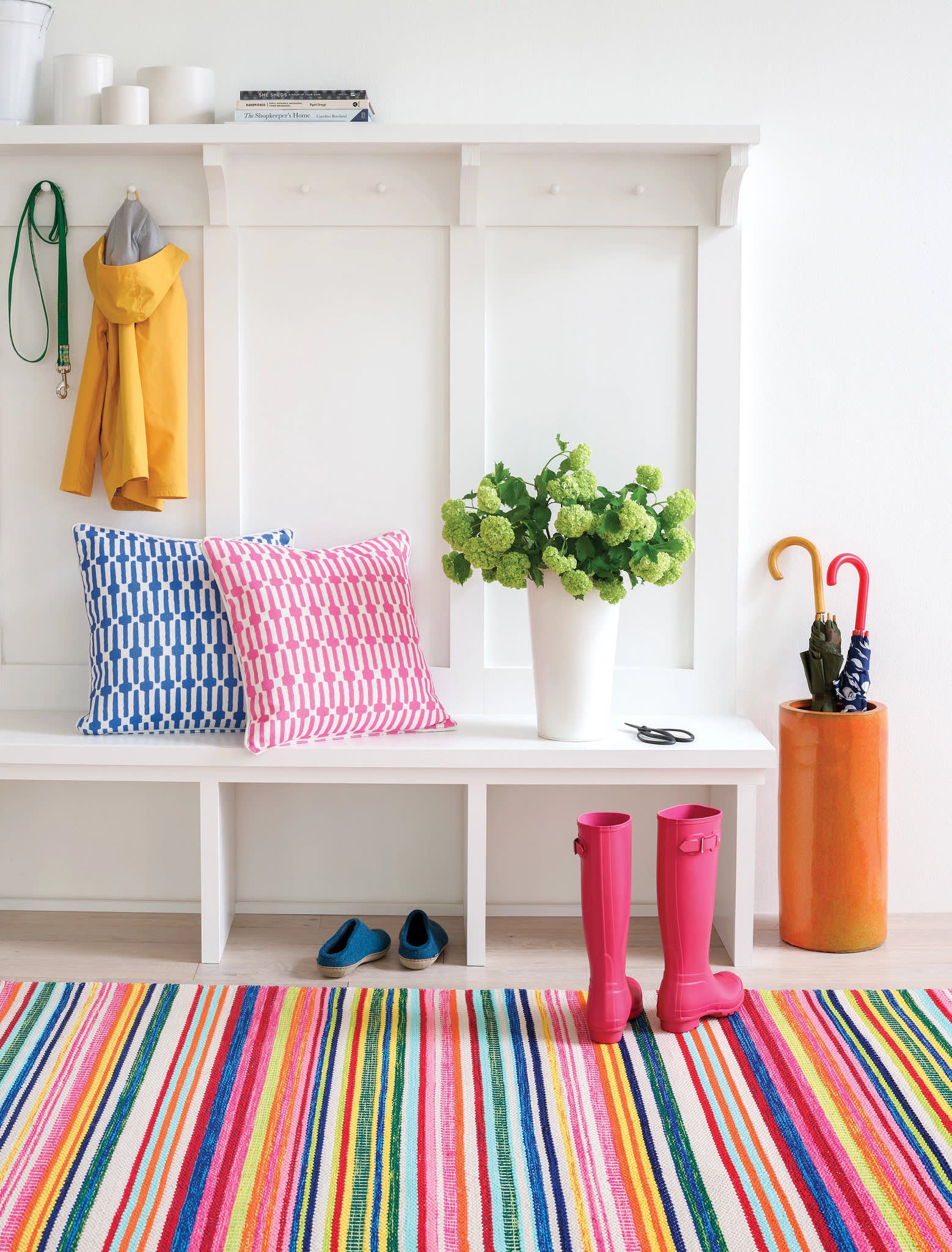 Bright Stripe Handwoven Indoor/Outdoor Rug