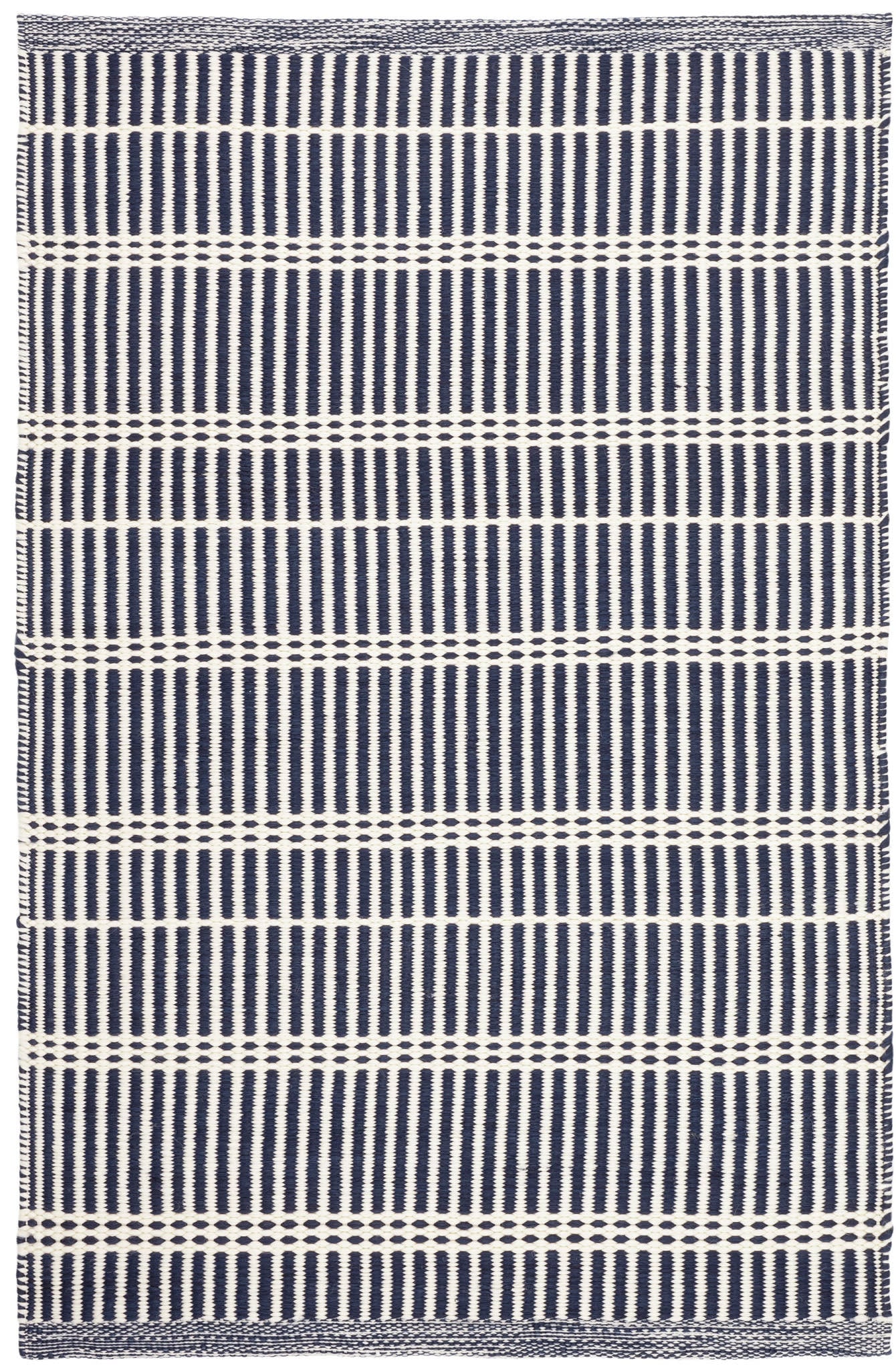 Marlo Navy Handwoven Indoor/Outdoor Rug