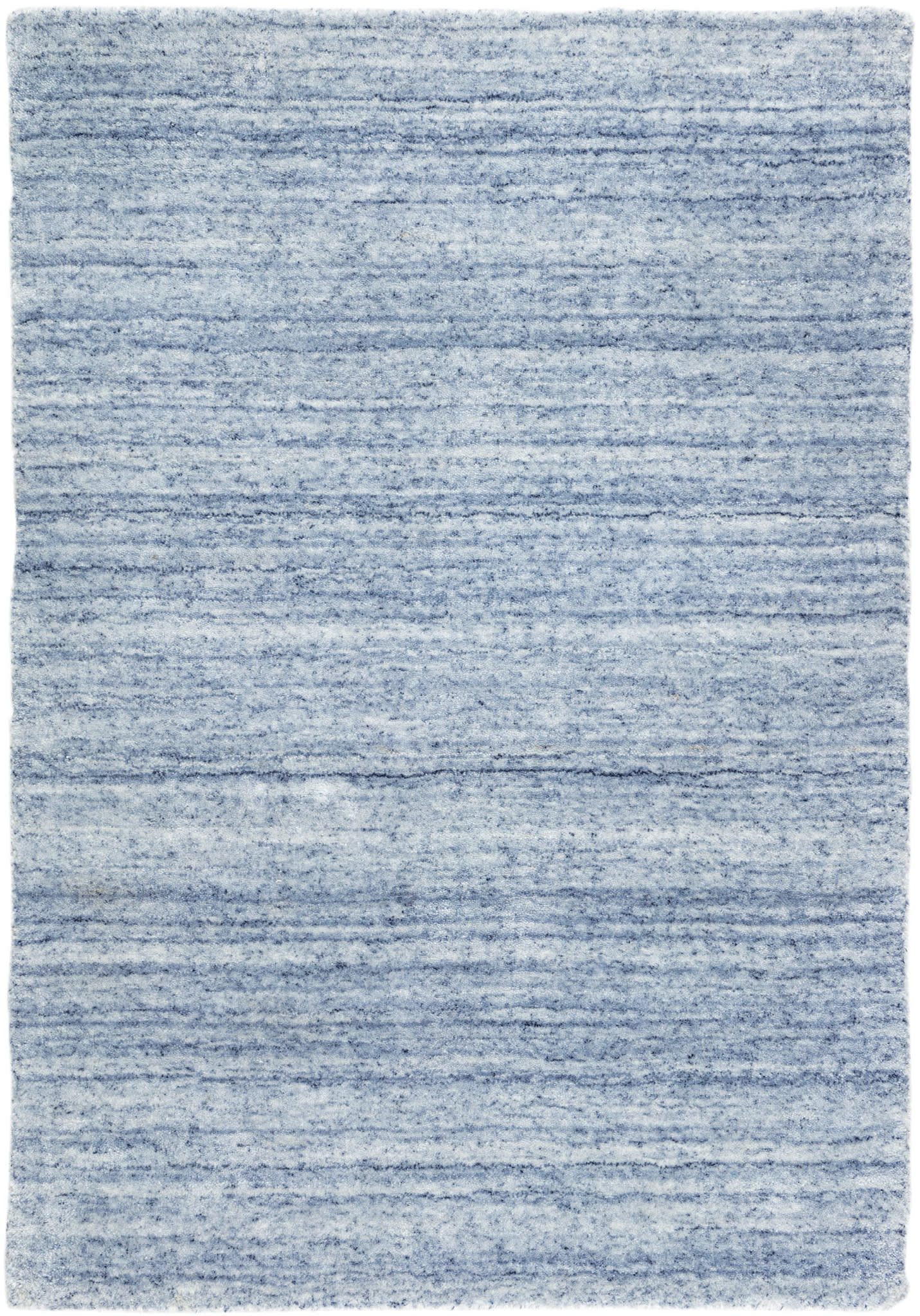 Nordic Blue Hand Loom Knotted Performance Rug