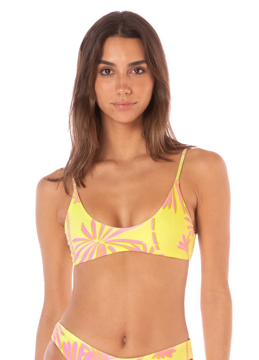 Maaji Dream Palm Liberties Classic Bralette Bikini Top