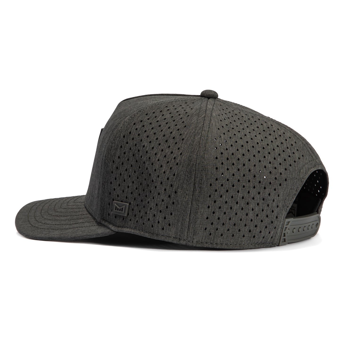 Melin Odyssey Stacked Hydro Snapback Hat - Charcoal