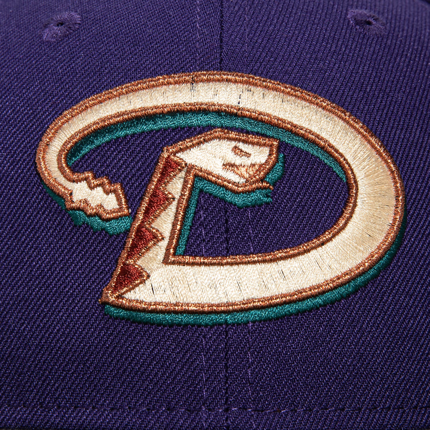 New Era 59Fifty Arizona Diamondbacks Inaugural Patch D Hat - Purple, Olive