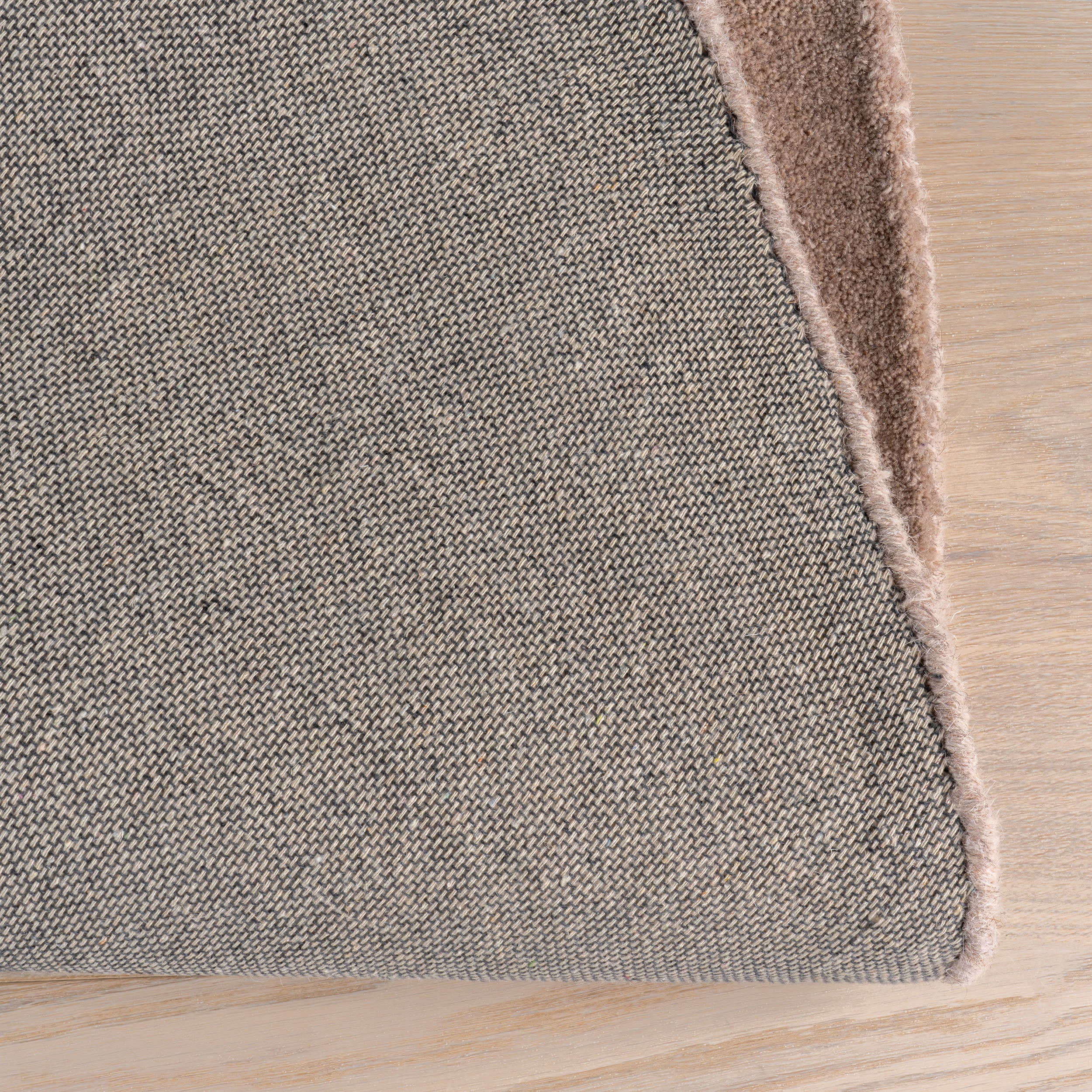 Los Feliz Abstract Wool Rug | Taupe