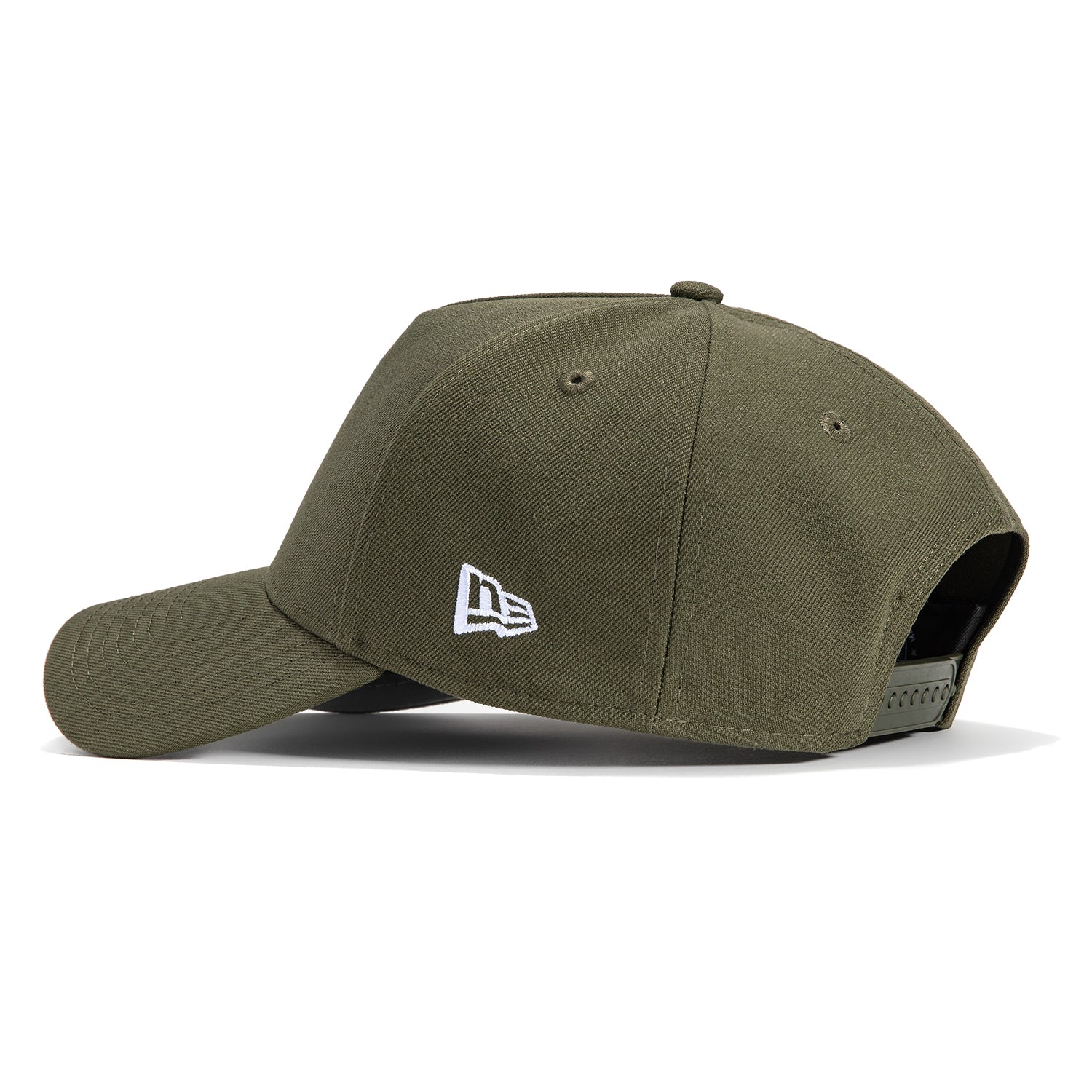 New Era 9Forty A-Frame Los Angeles Dodgers Upside Down Snapback Hat - Olive, White