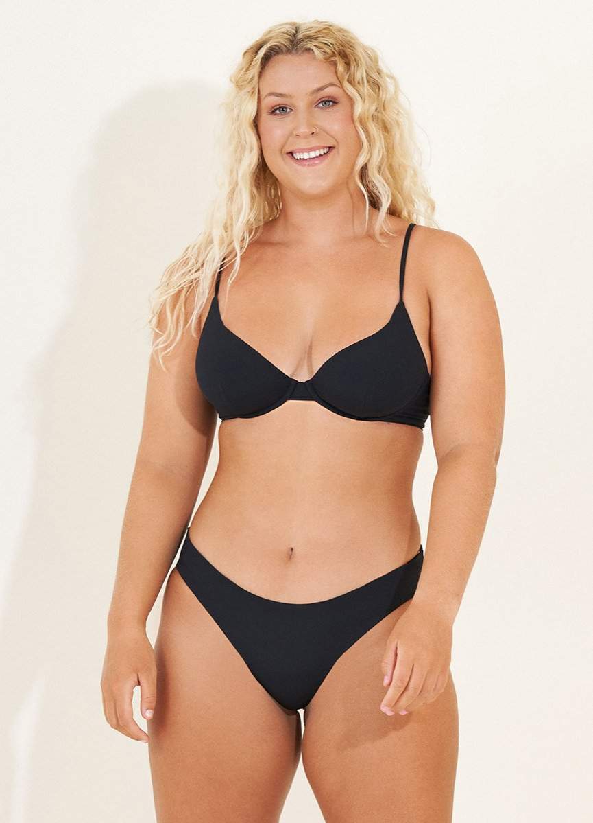 Maaji Black Midnight Dainty Underwire Bikini Top