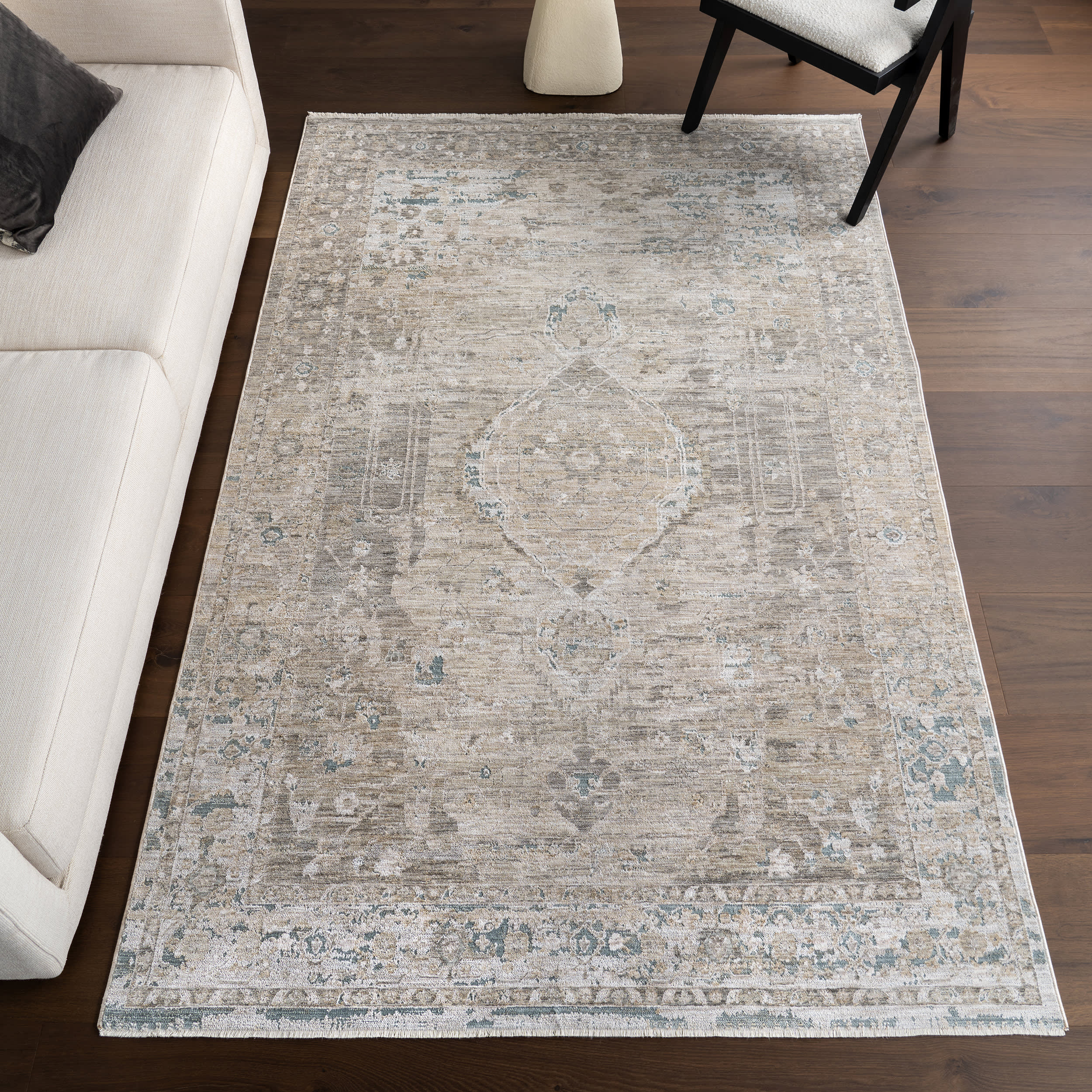 Janiyah Vintage Rug | Light Beige