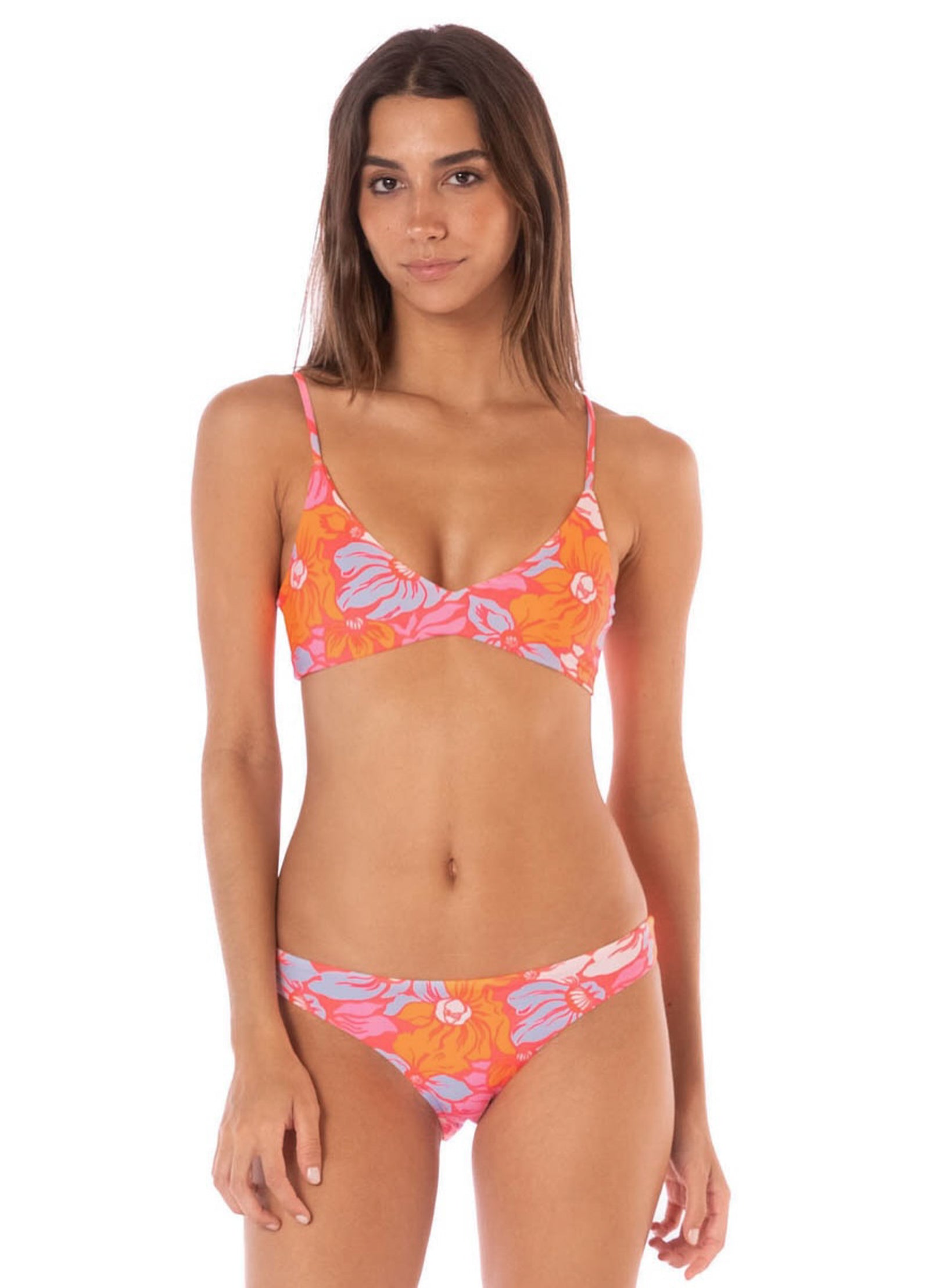 Maaji Flower Scape Candice Classic Bralette Bikini Top