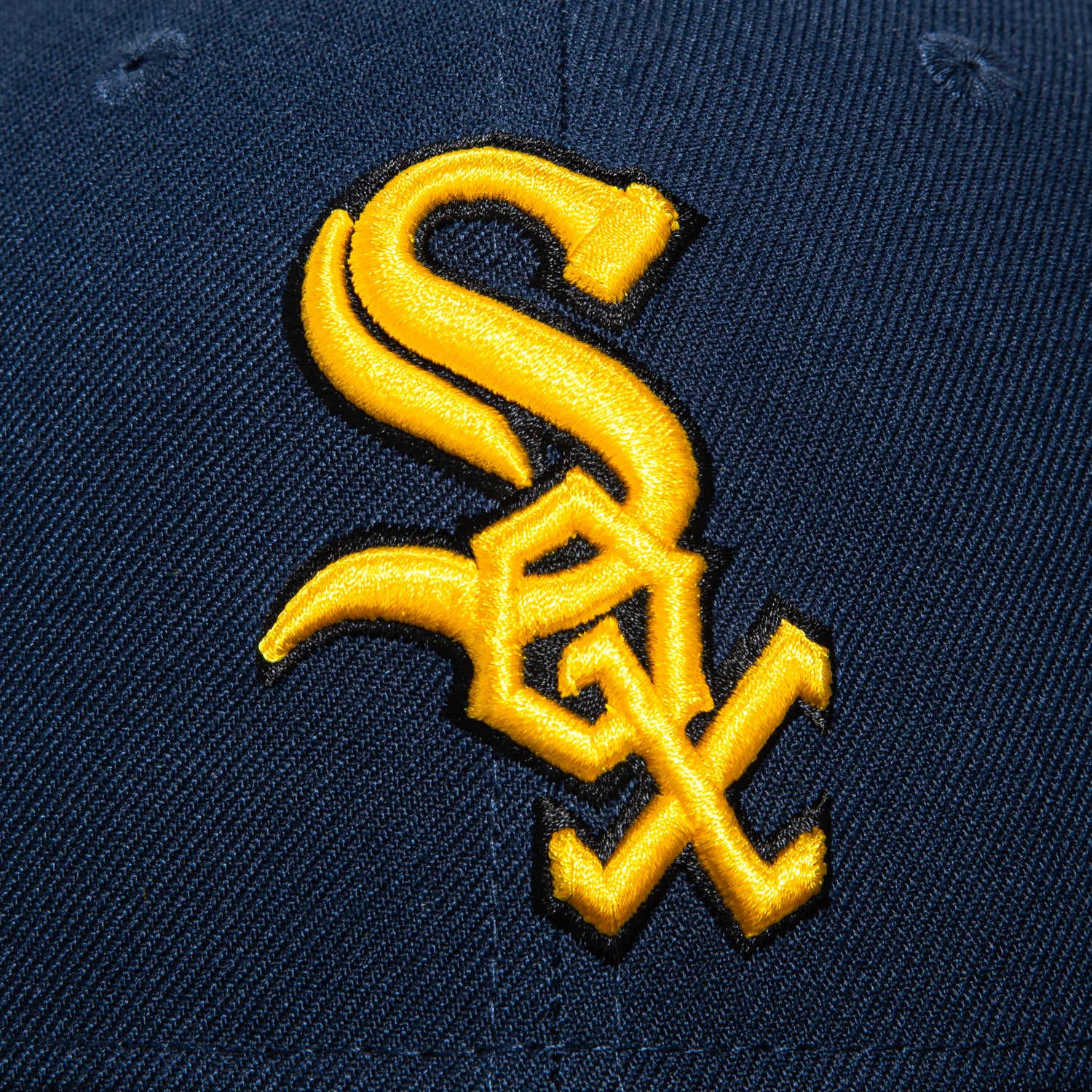 New Era 59Fifty Chicago White Sox 95th Anniversary Patch Hat - Navy, Black, Gold