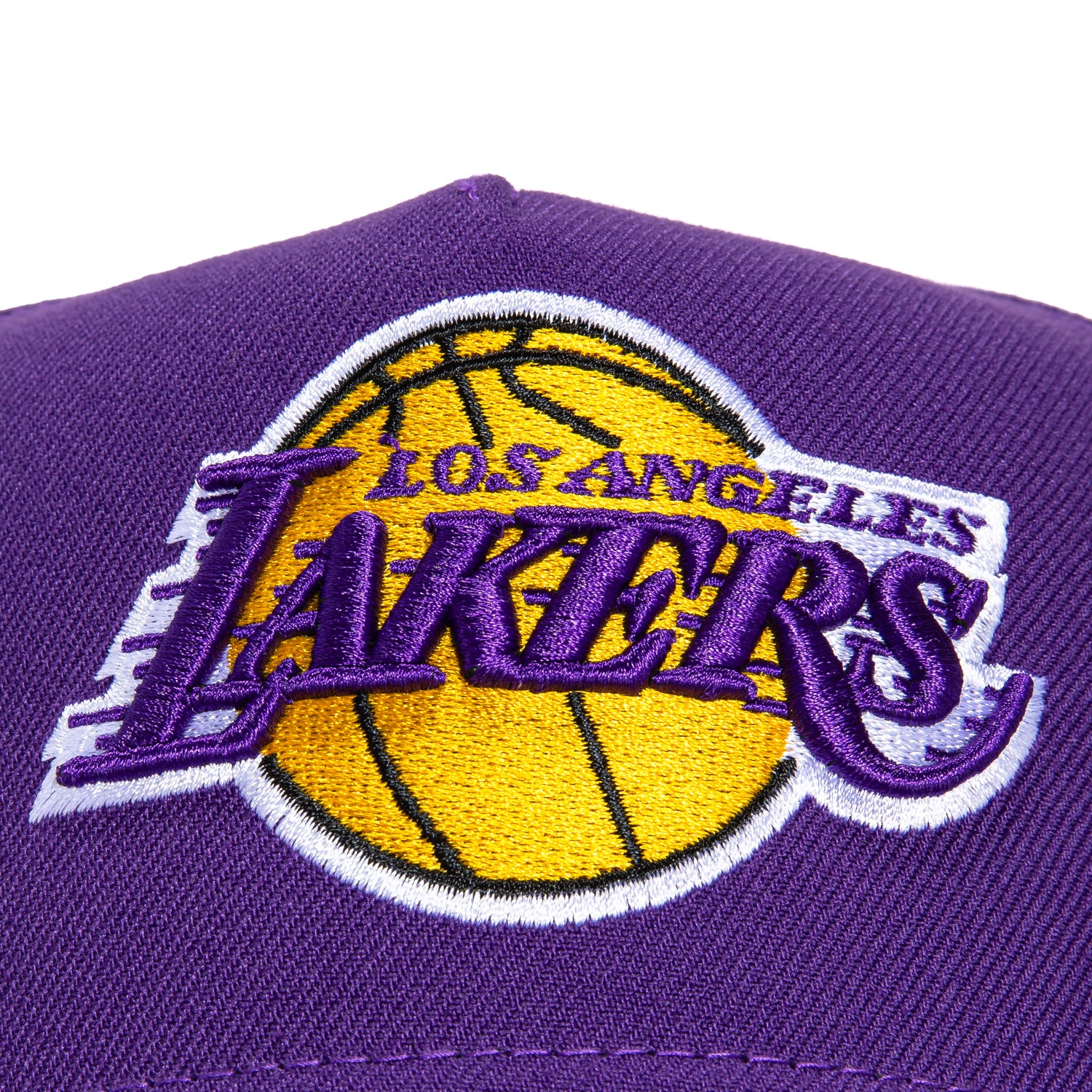 New Era 9Forty A-Frame Los Angeles Lakers Snapback OTC Hat - Purple