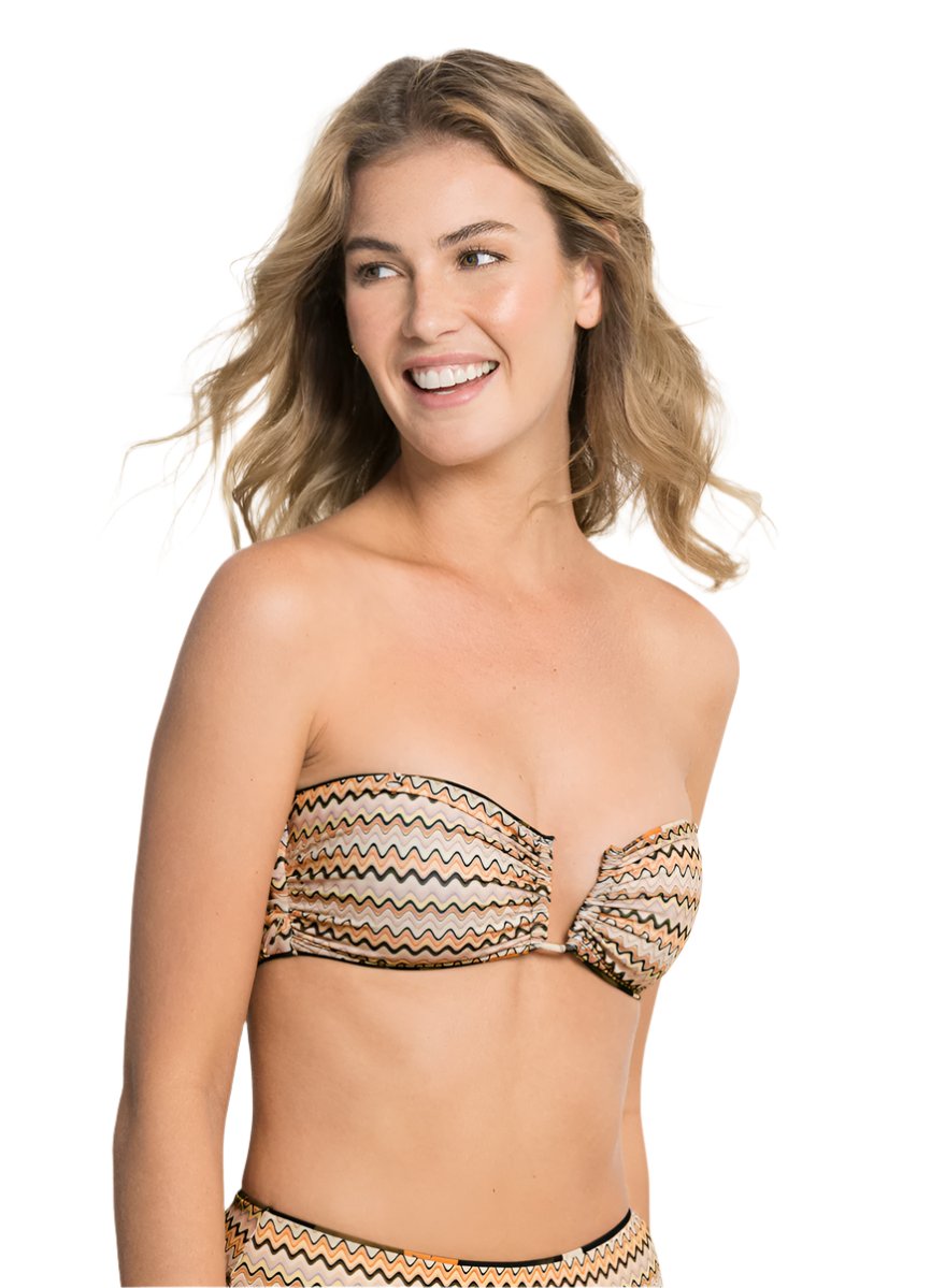 Maaji Aloha Irene U Wire Bandeau Bikini Top