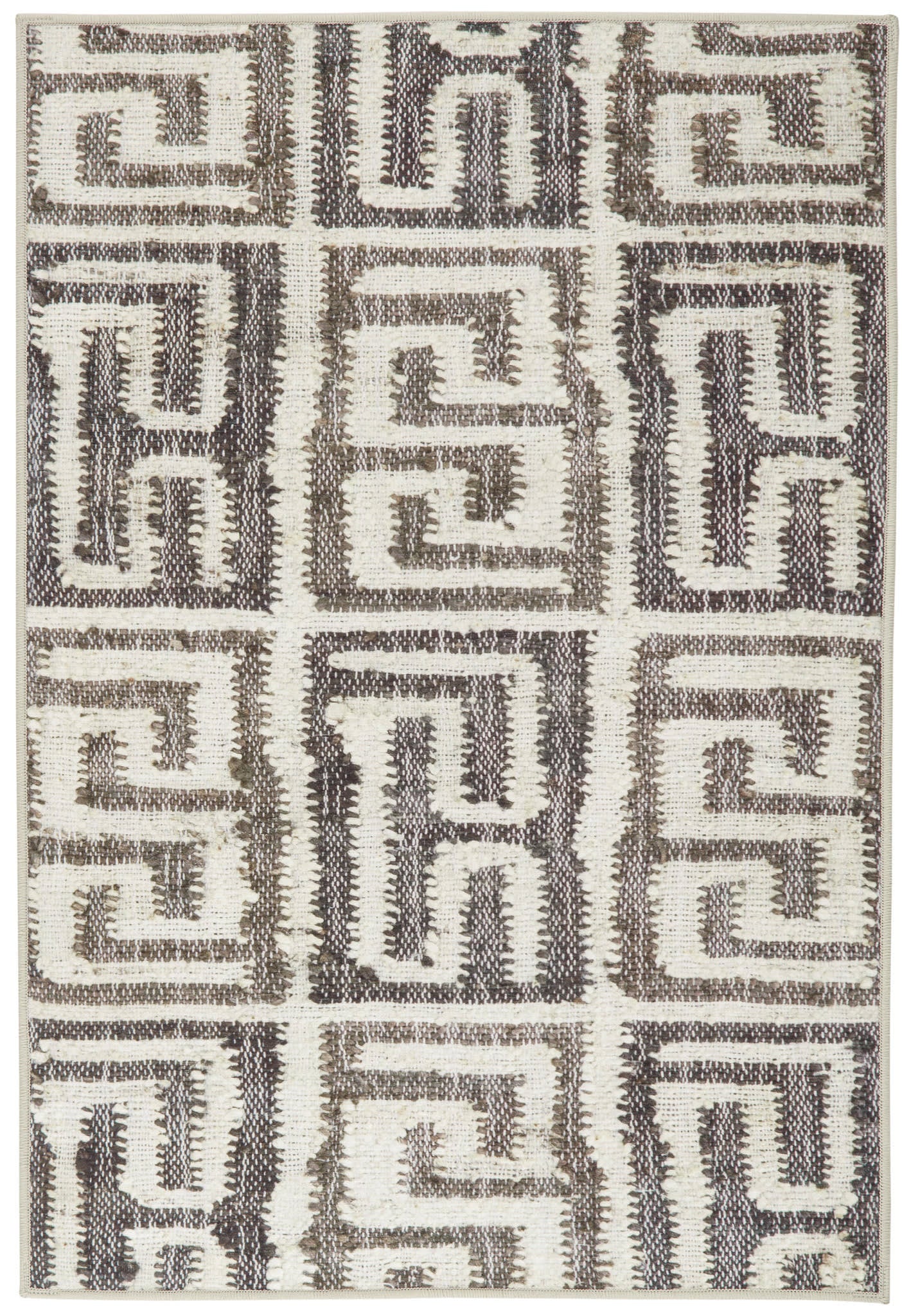 Auricula Natural Machine Washable Rug