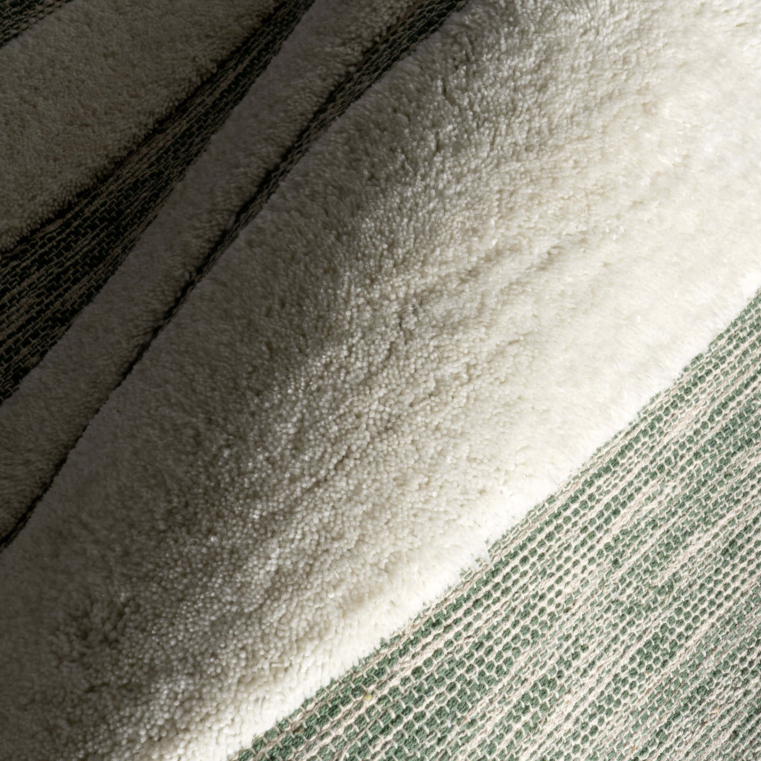 Babai New Zealand Wool Rug | Green