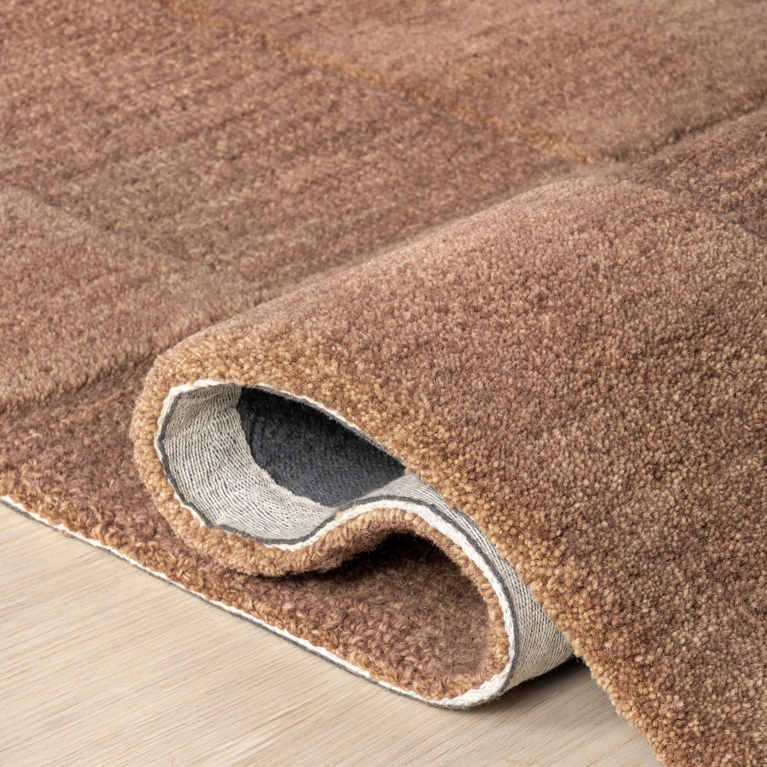 Elliot Wool Rug | Rust