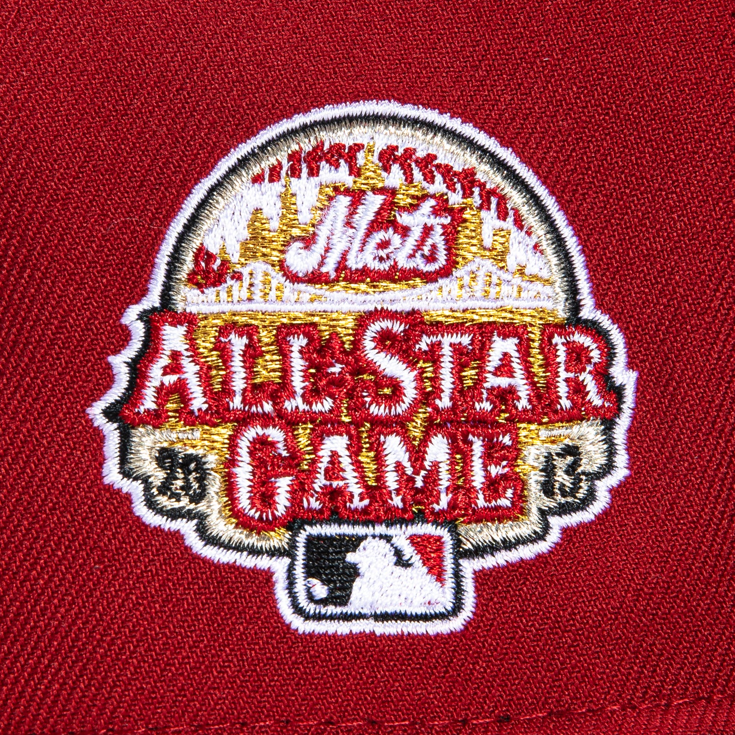 New Era 59Fifty New York Mets 2013 All Star Game Patch Word Hat - Brick, Olive