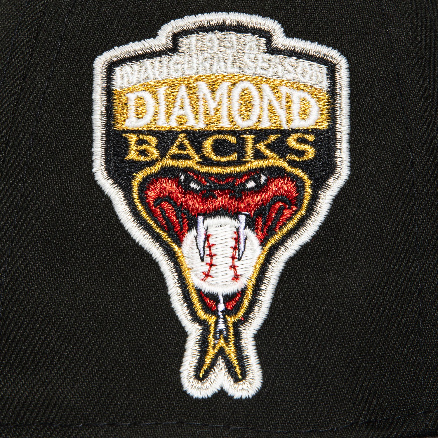 New Era 59Fifty Arizona Diamondbacks Inaugural Patch D Hat - Black, Graphite