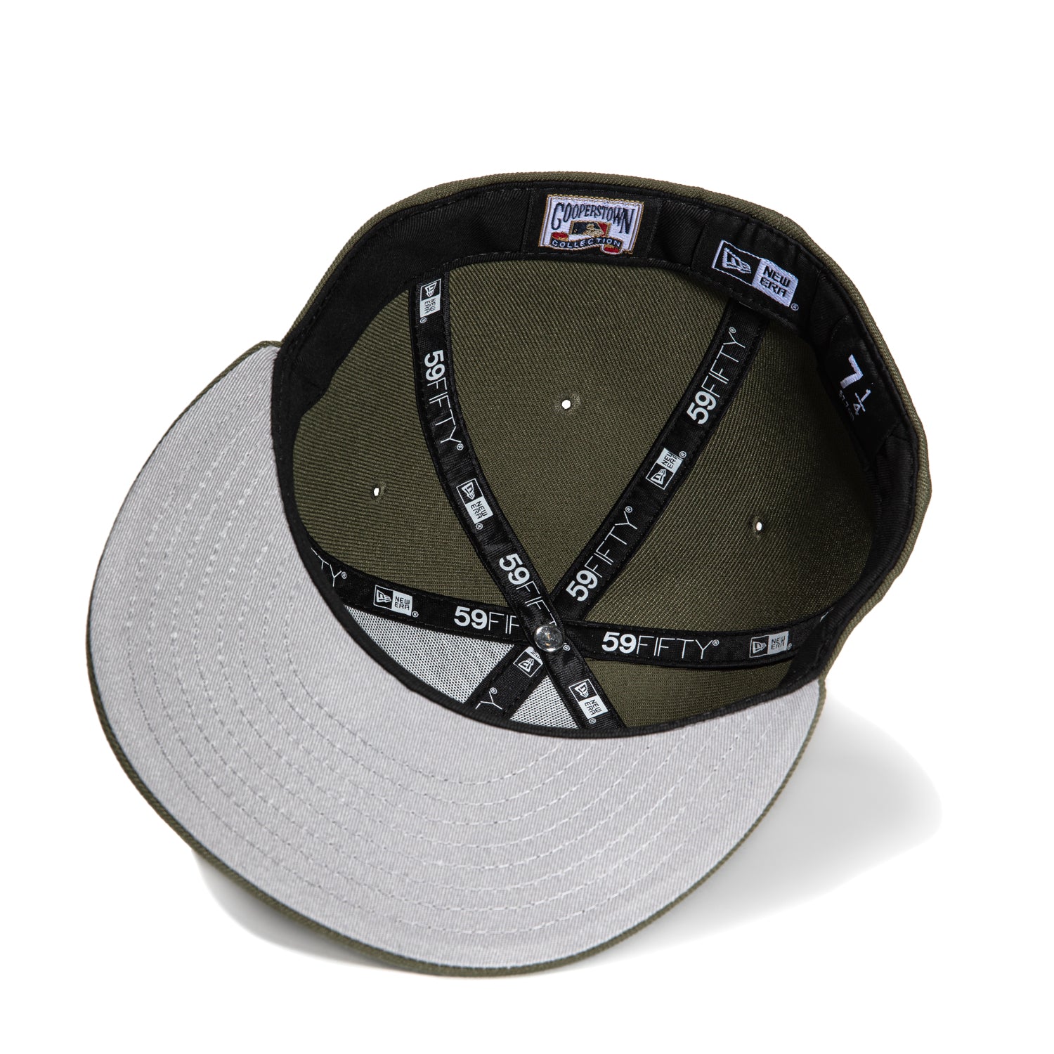 New Era 59Fifty Arizona Diamondbacks Inaugural Patch Script Hat - Olive, Everest Green, Graphite