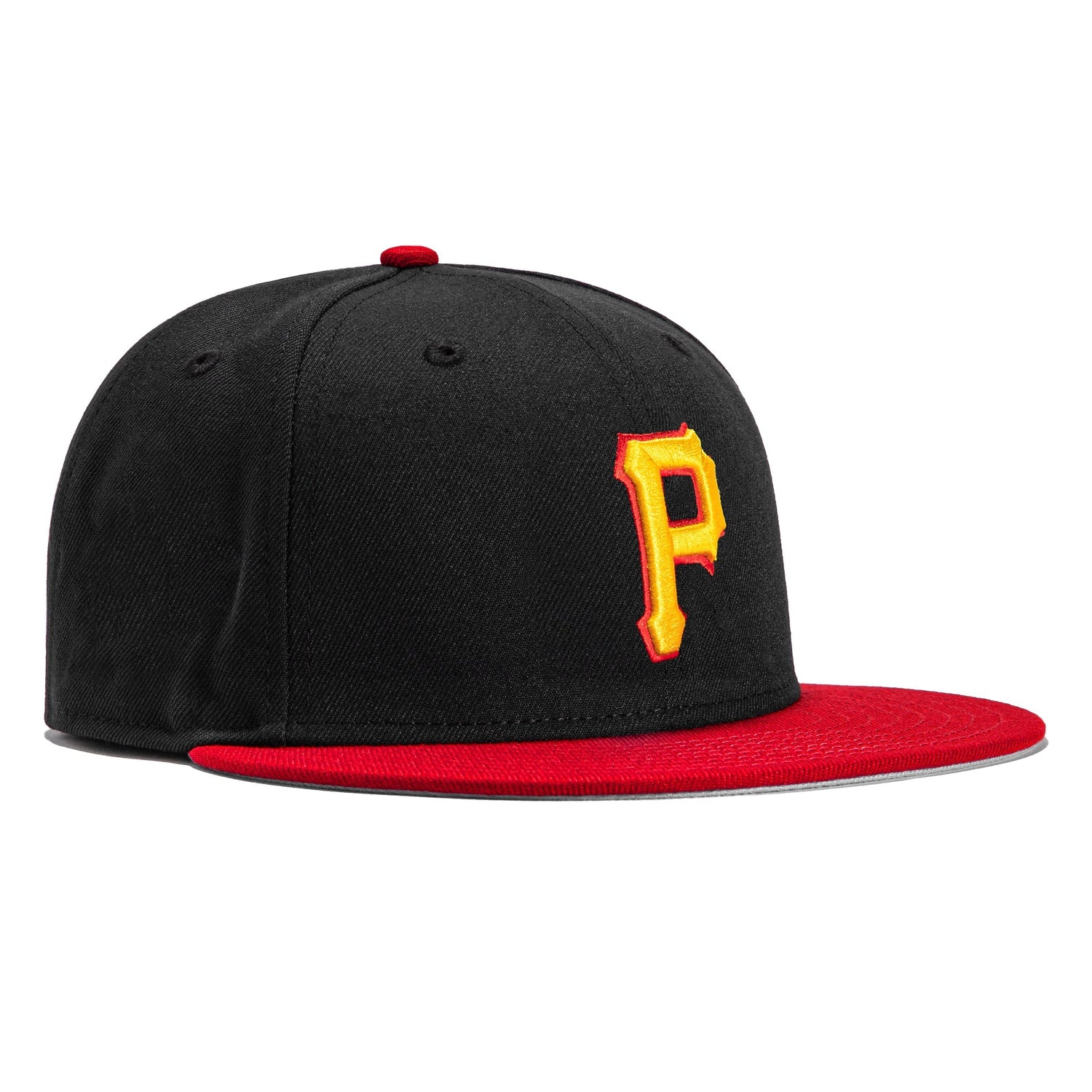 New Era 59Fifty Retro On-Field Pittsburgh Pirates Hat - Black, Red