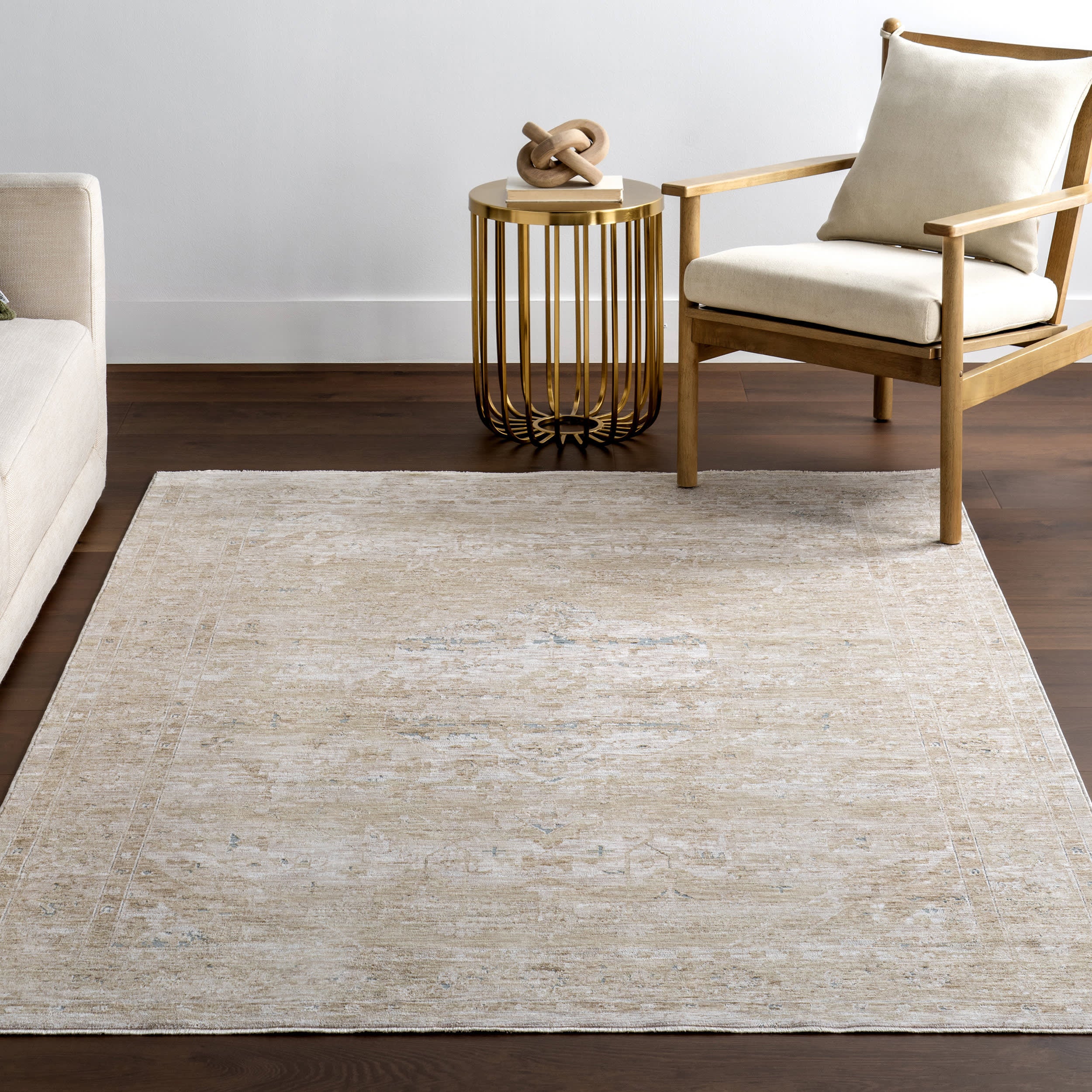 Brylee Vintage Rug | Light Beige