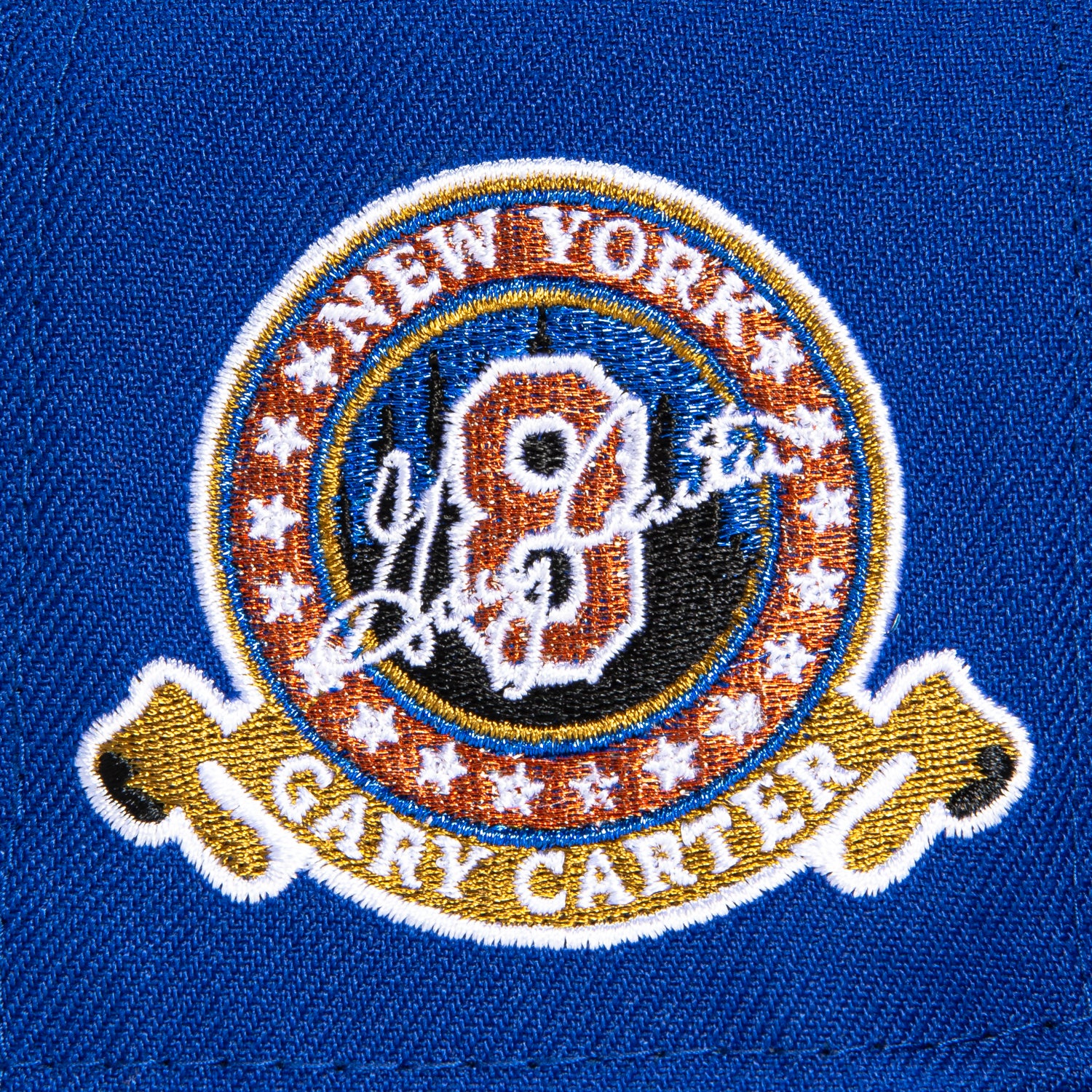 New Era 59Fifty Hall of Fame New York Mets Gary Carter 8 Patch Hat - Royal