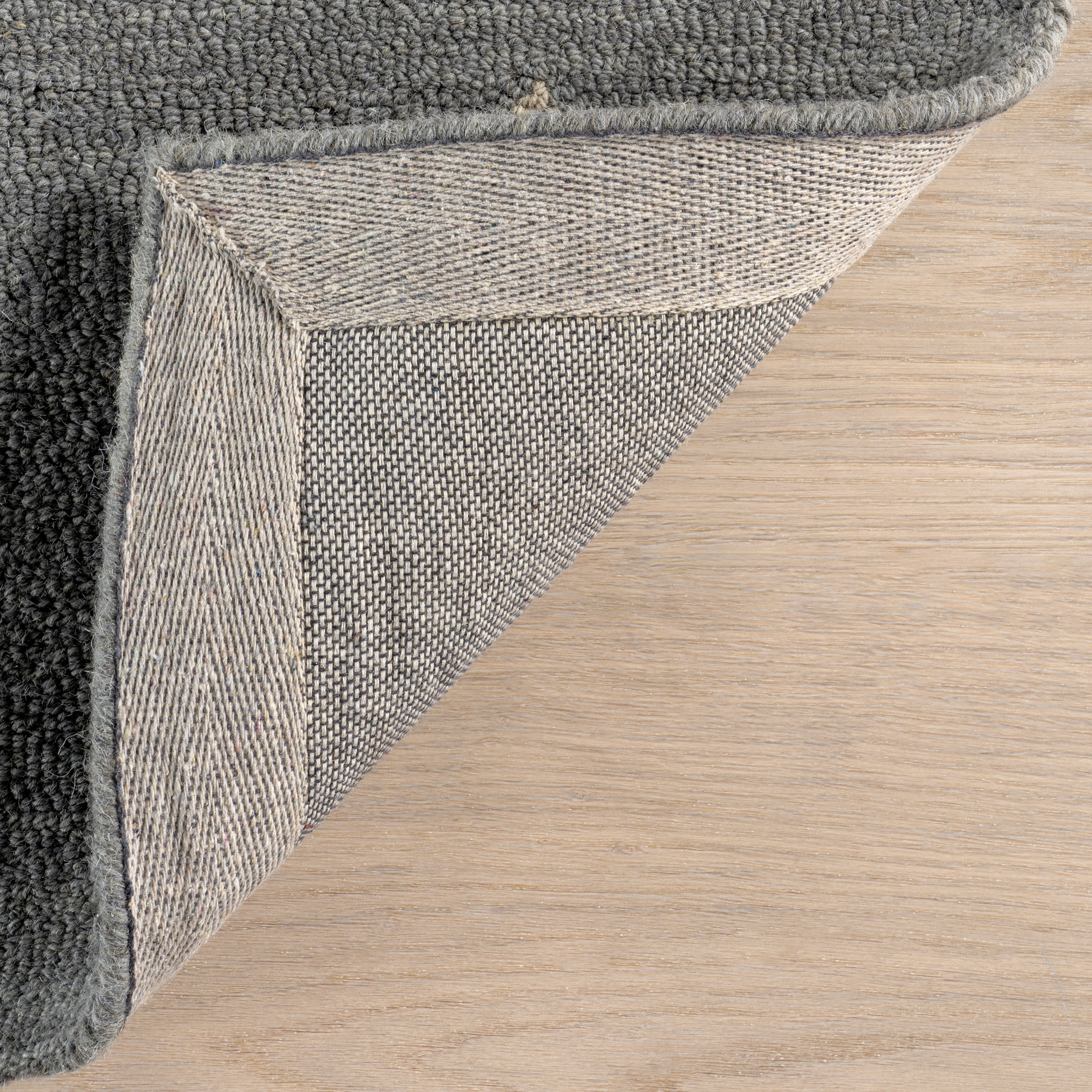 Ella Wool Rug | Blue Grey