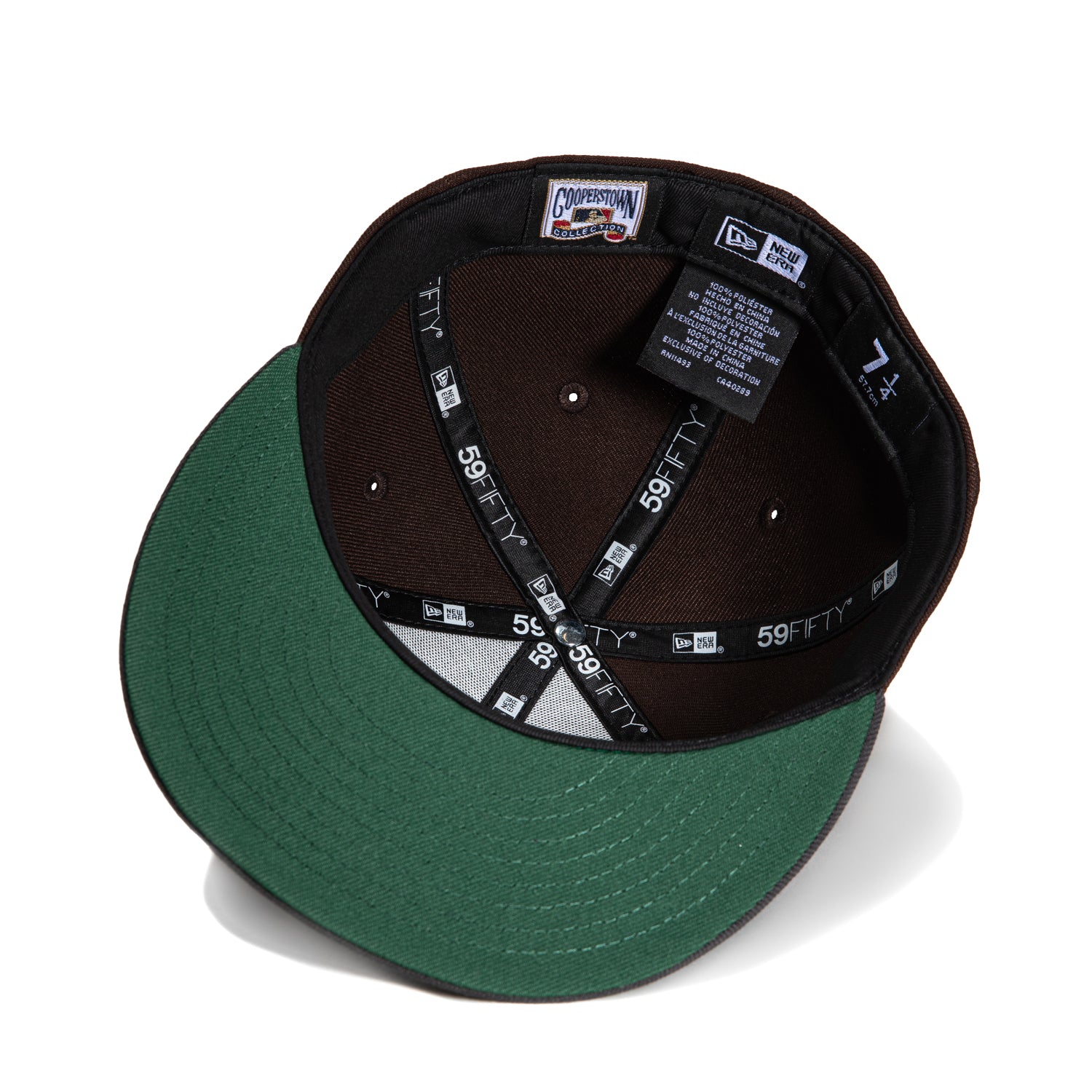 New Era 59Fifty Texas Rangers Final Season Patch Hat - Brown, Graphite