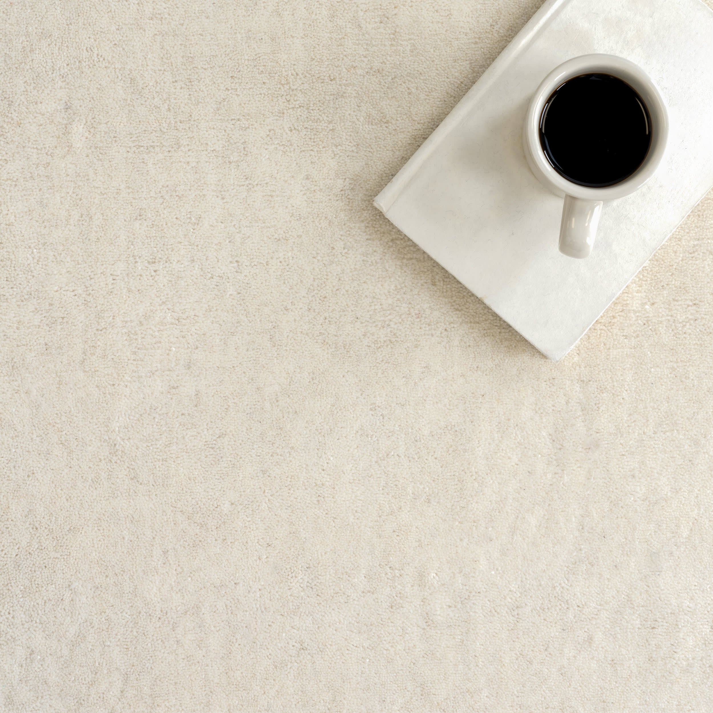 Maru Wool Rug | Ivory