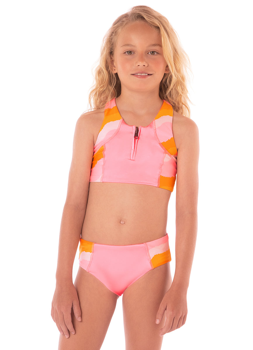 Maaji Orchid Pink Candi Bikini Set Girls