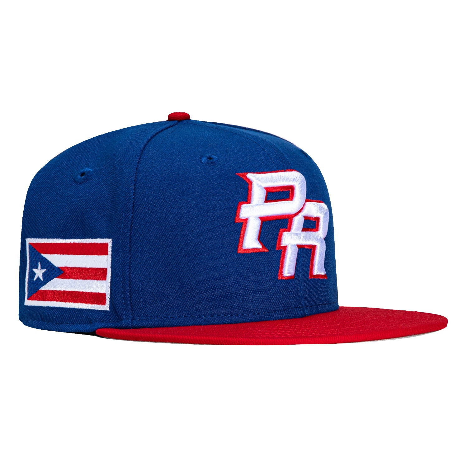 New Era 59Fifty Puerto Rico World Baseball Classic Hat - Royal, Red