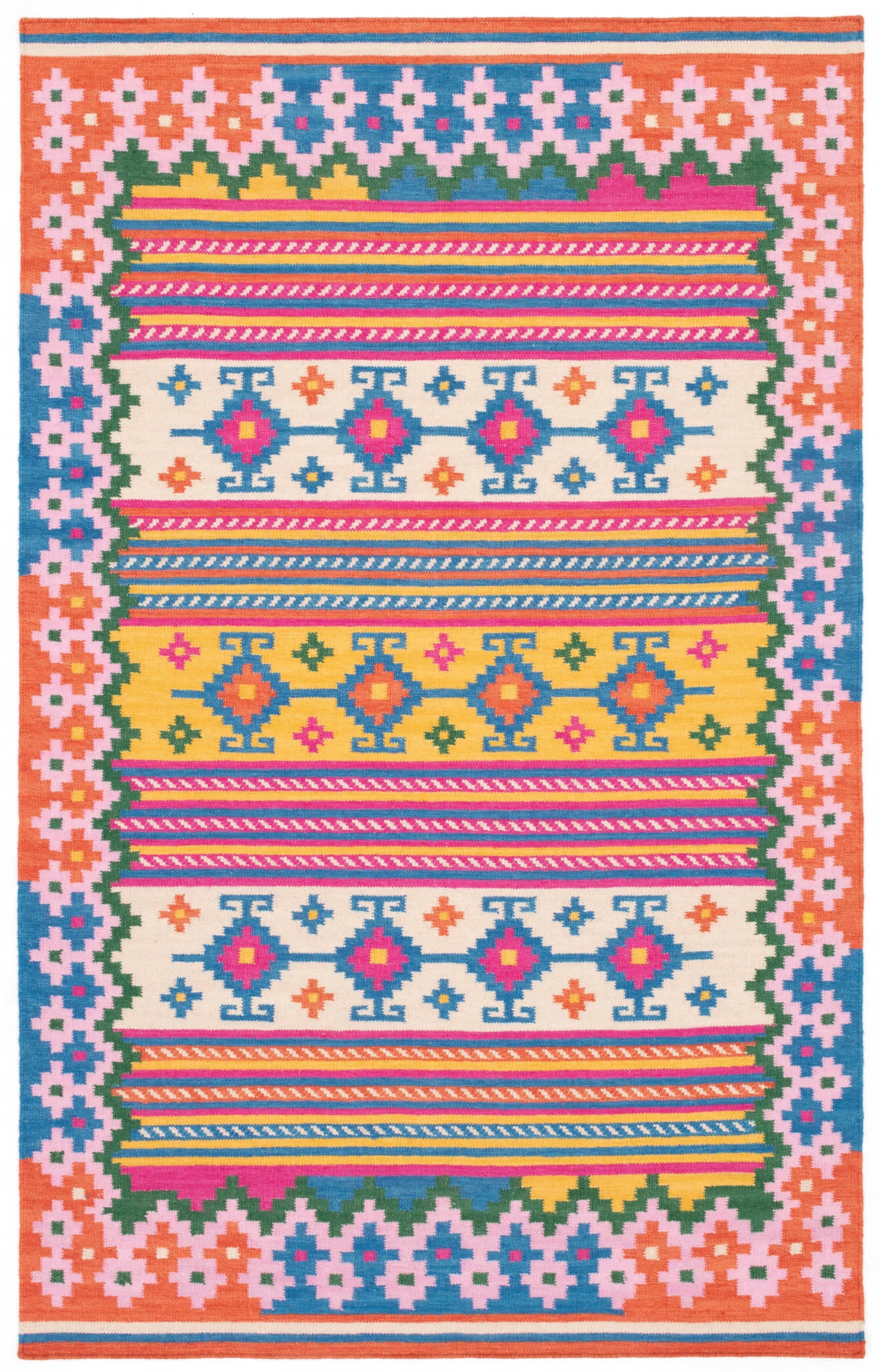 Amalfi Multi Handwoven Wool Rug