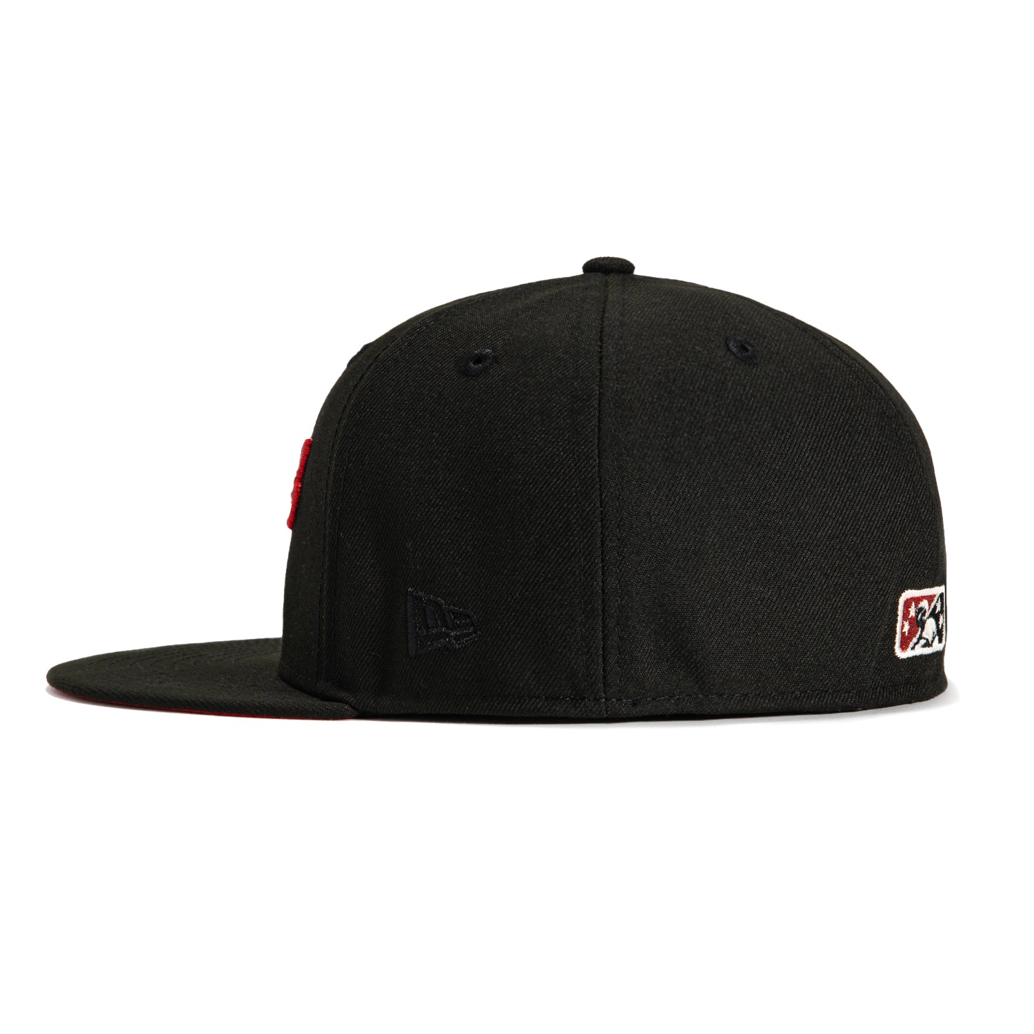 New Era 59Fifty Birmingham Barons 20th Anniversary Patch Script Hat - Black, Red