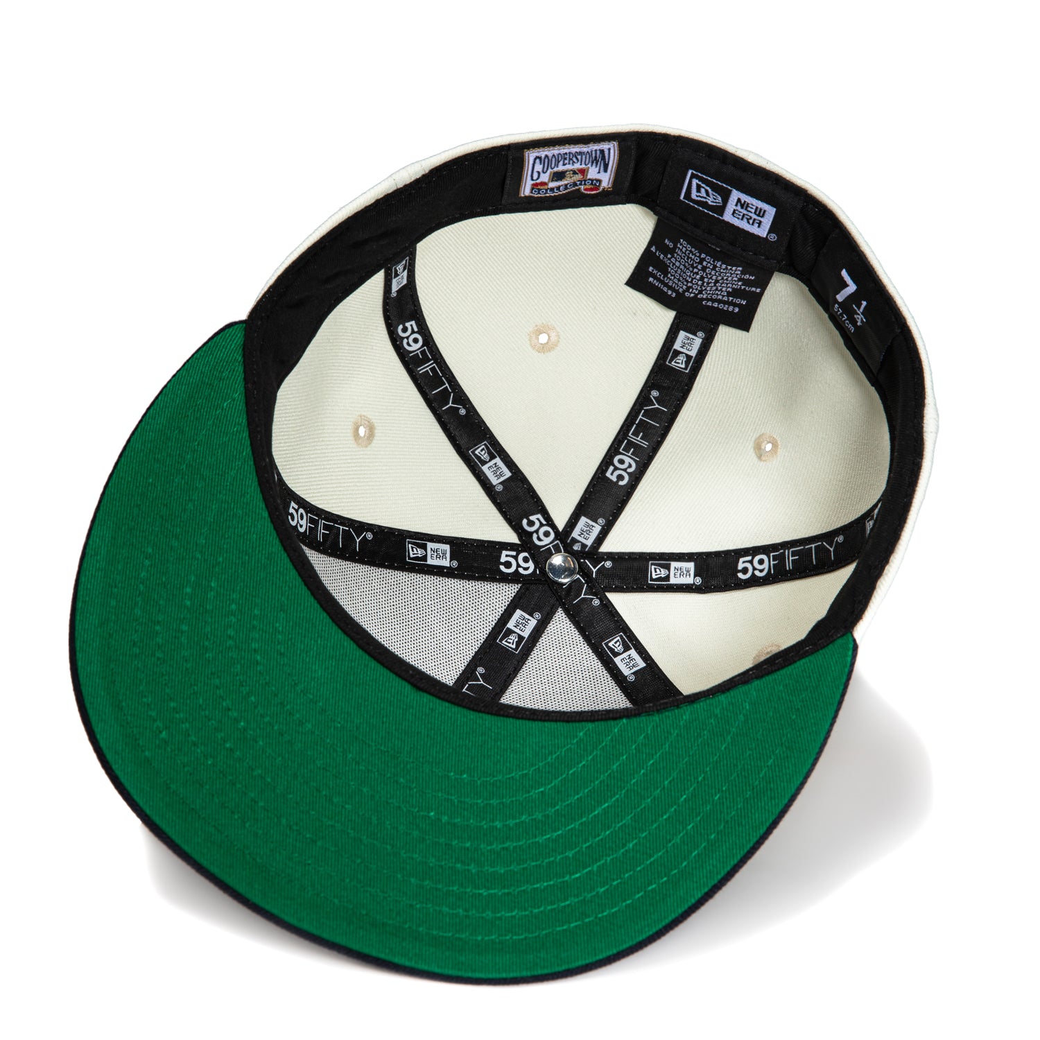 New Era 59Fifty Seattle Mariners 30th Anniversary Patch Hat - White, Navy, Metallic Copper, Green